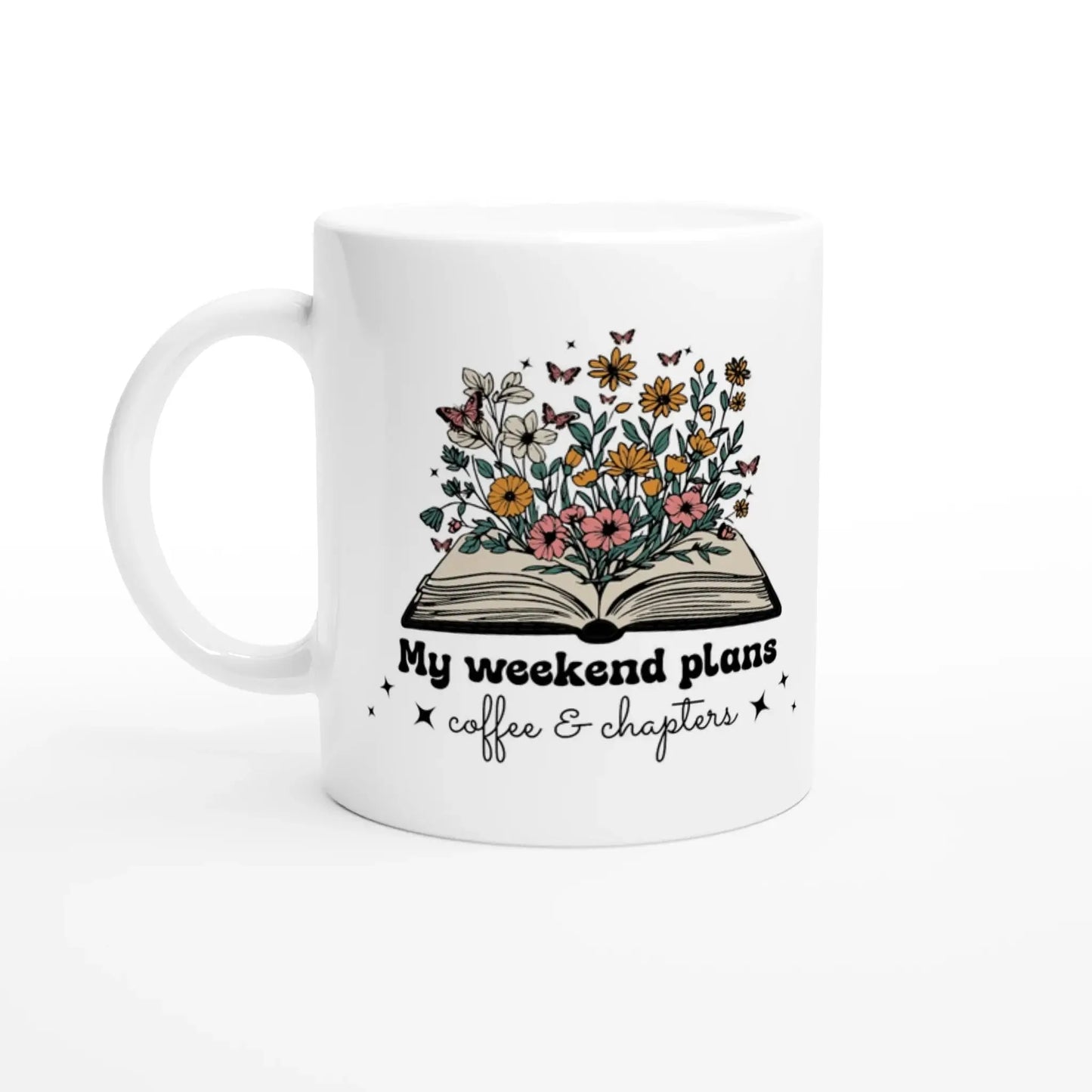 White 11oz Ceramic Mug - Mood In A Mug