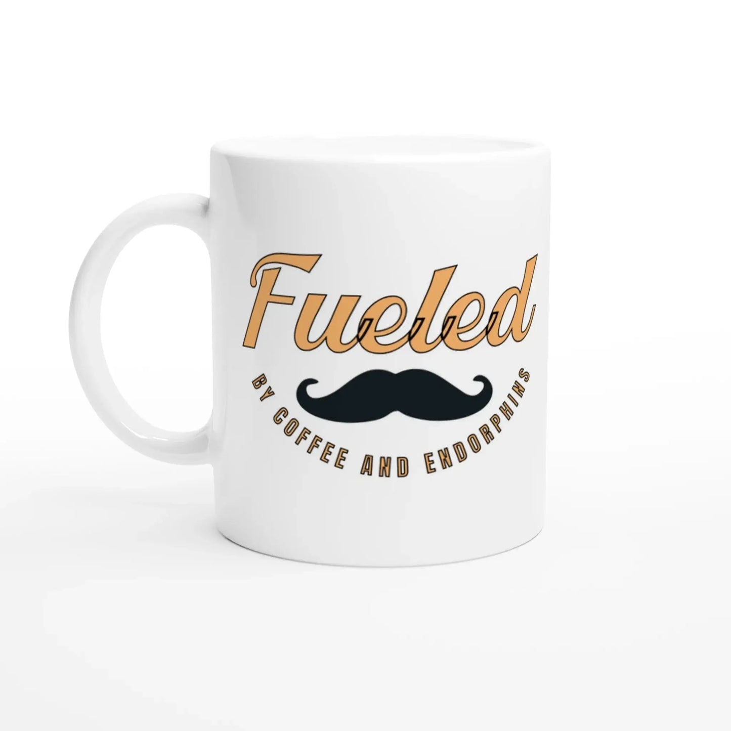 White 11oz Ceramic Mug - Mood In A Mug