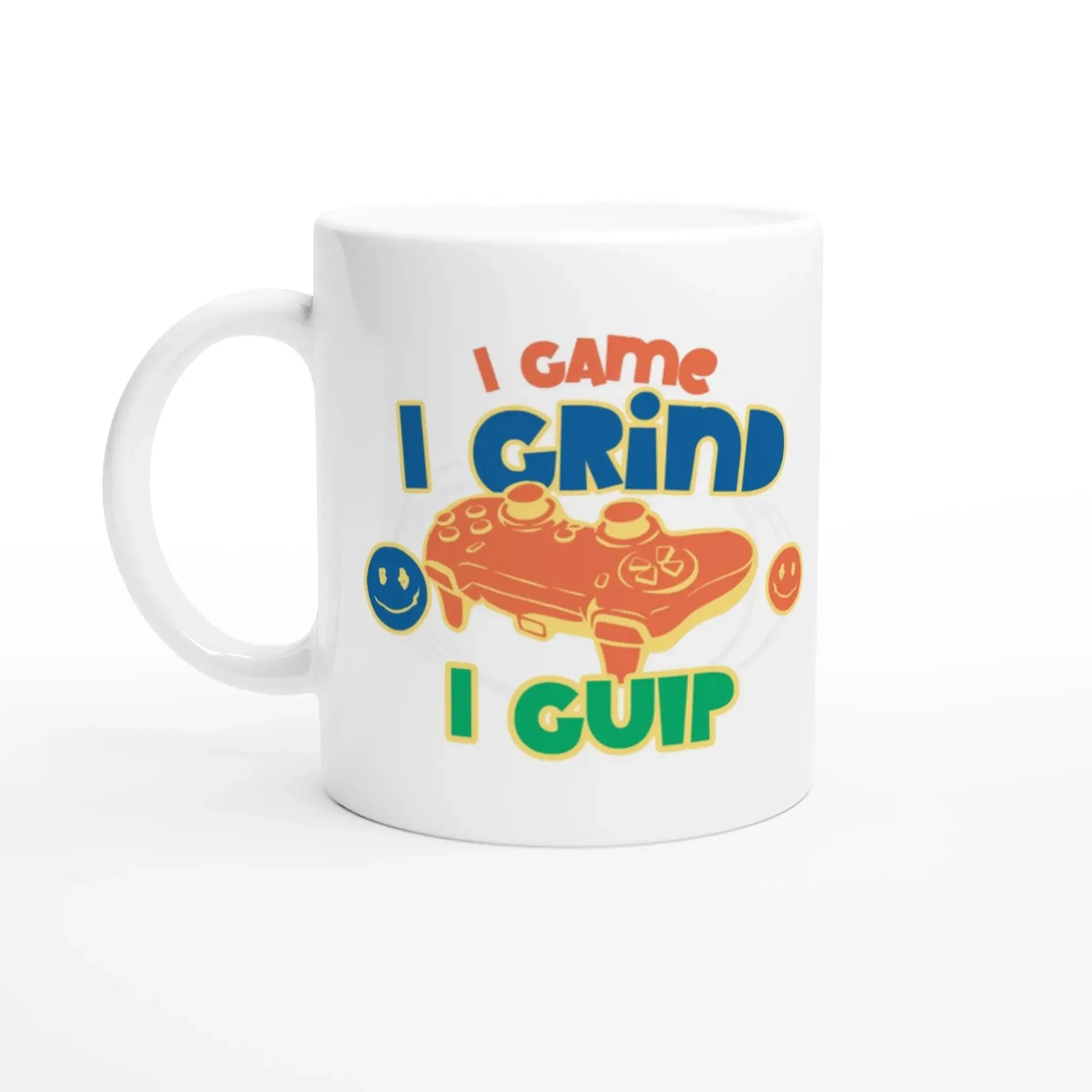 White 11oz Ceramic Mug - Mood In A Mug
