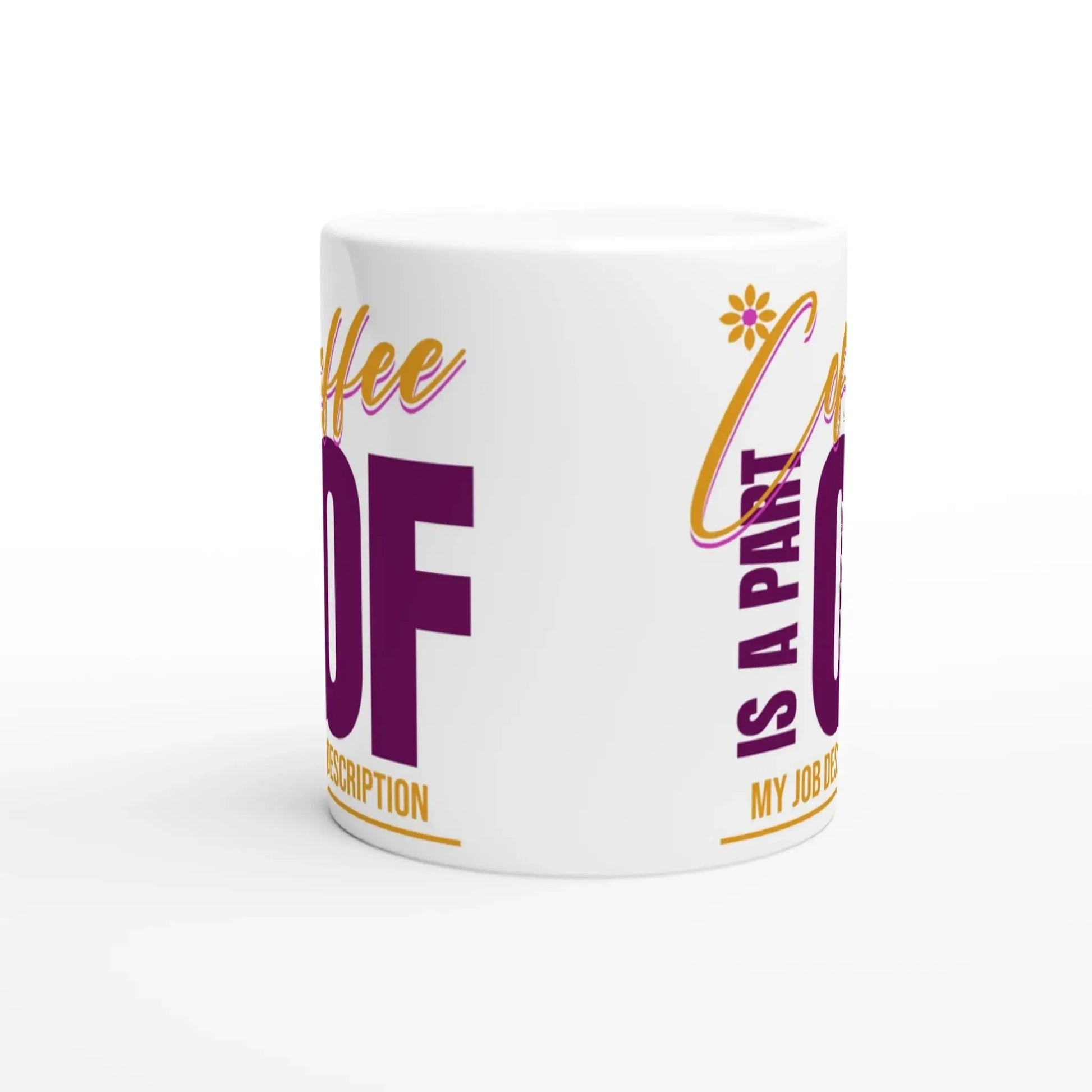 White 11oz Ceramic Mug - Mood In A Mug