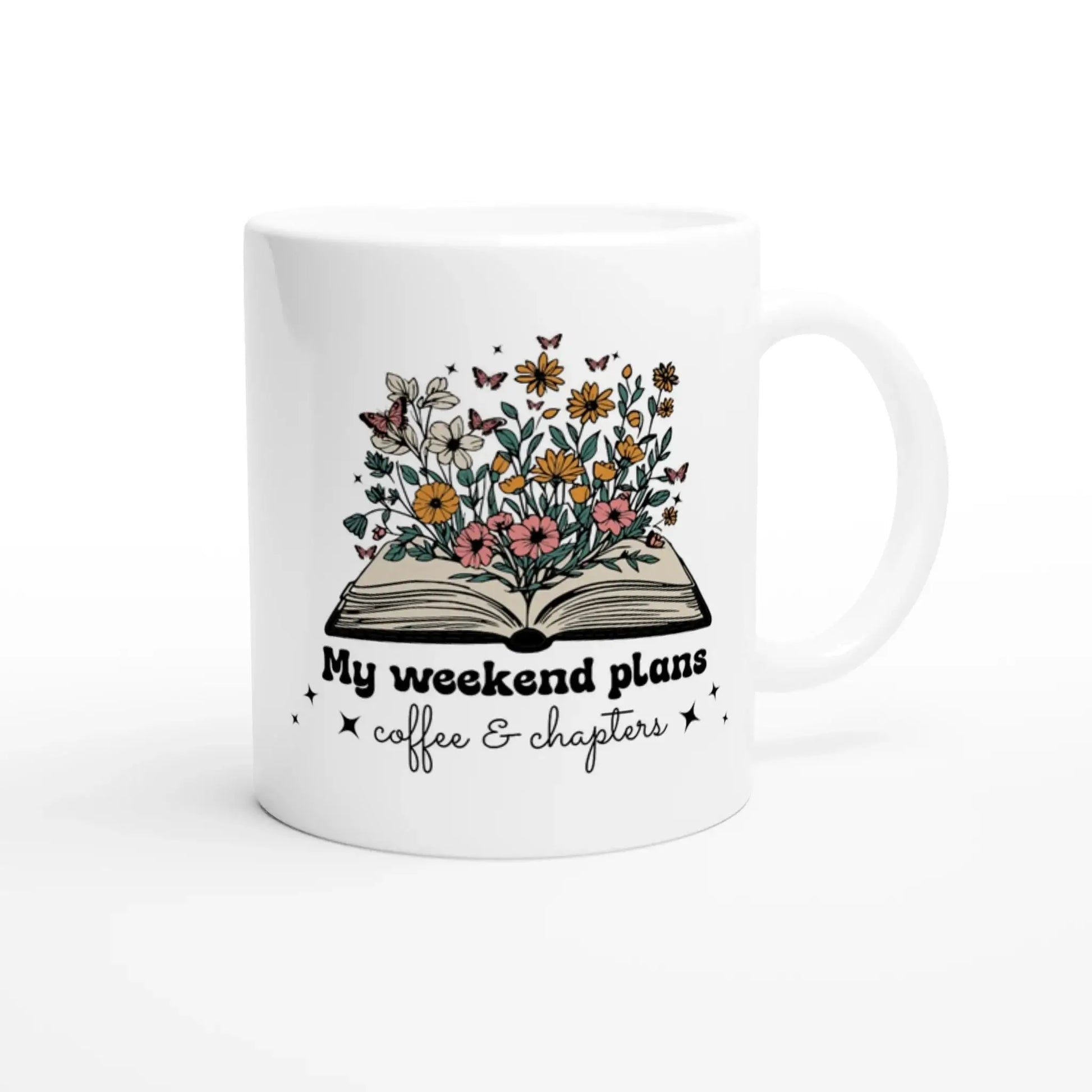 White 11oz Ceramic Mug - Mood In A Mug