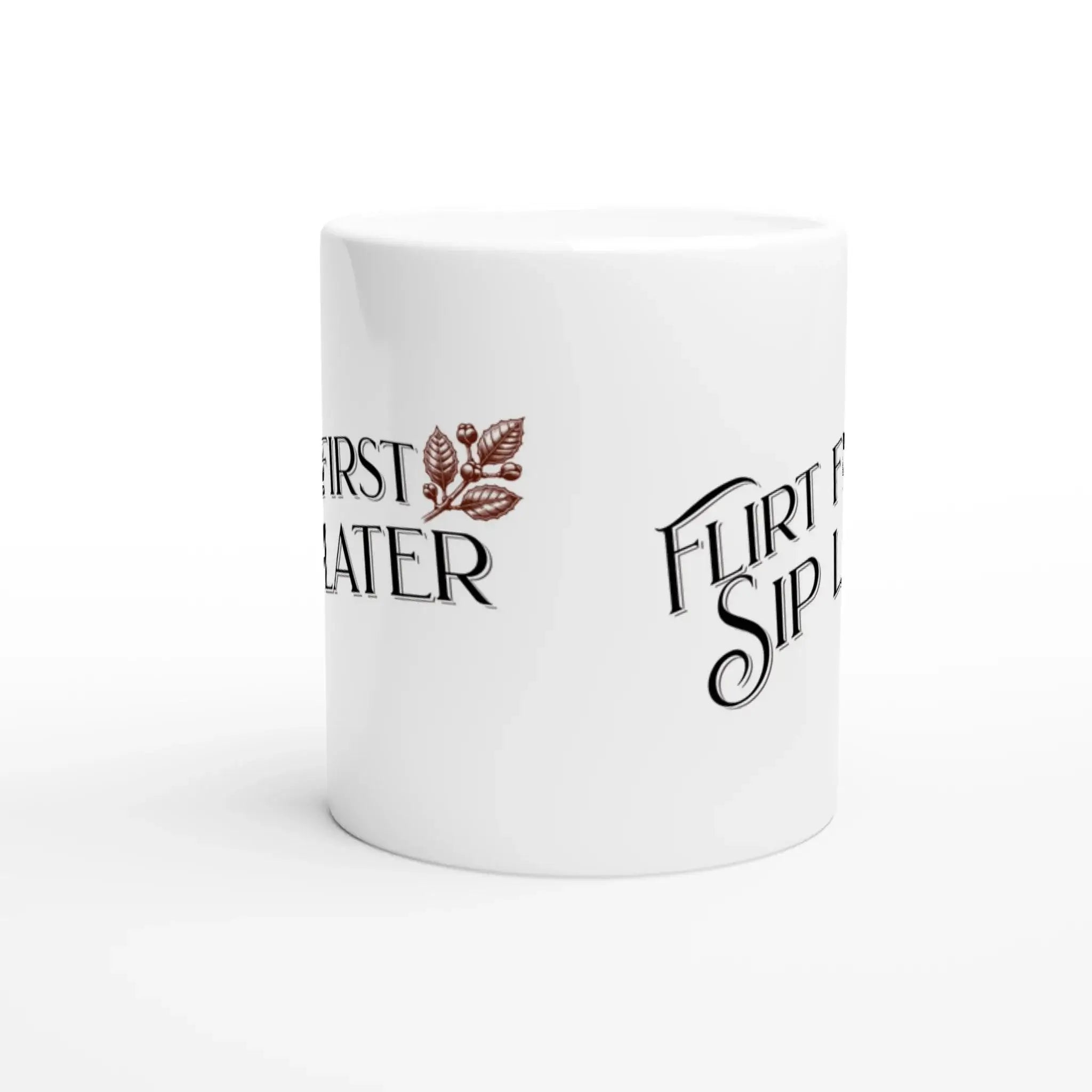 White 11oz Ceramic Mug - Mood In A Mug