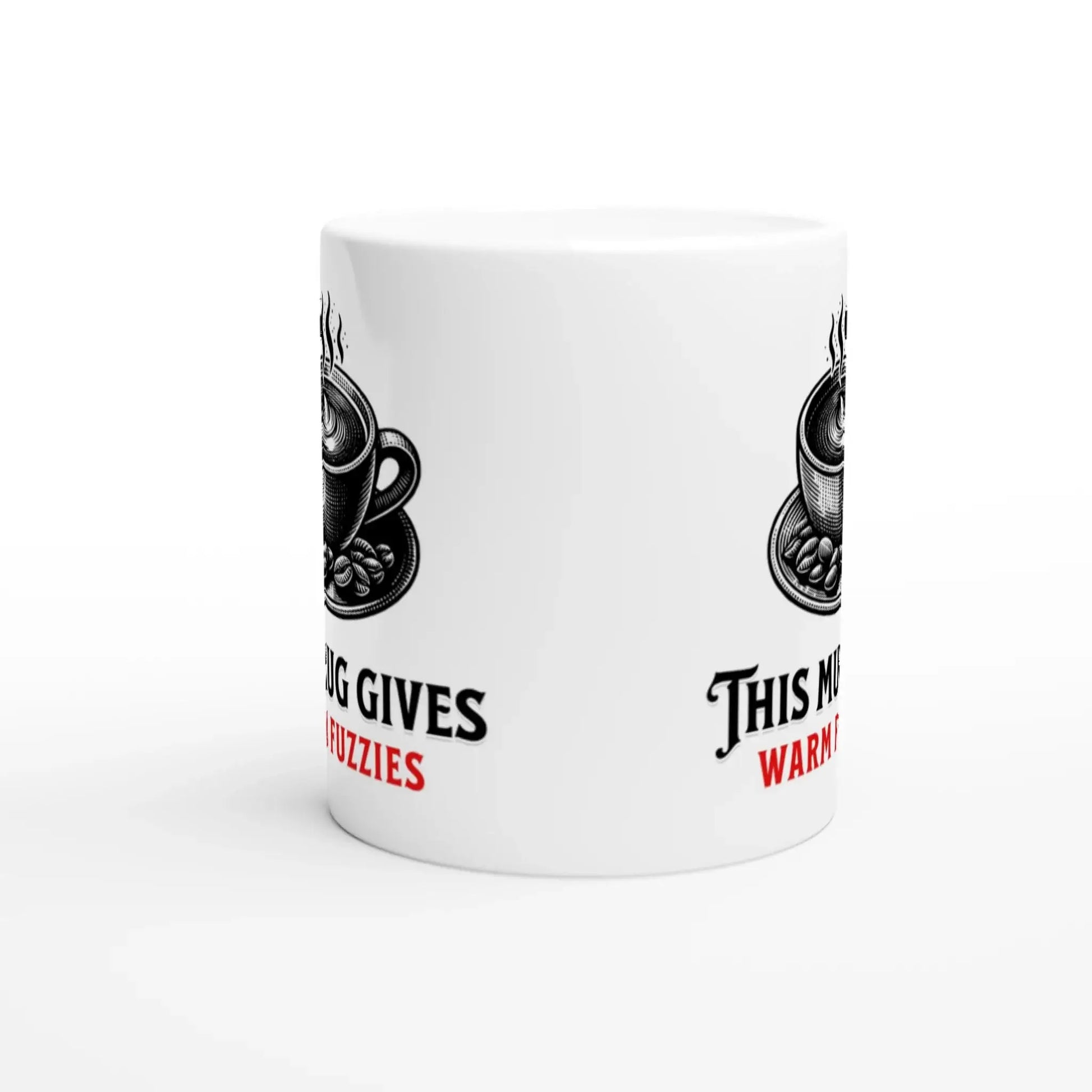 White 11oz Ceramic Mug - Mood In A Mug