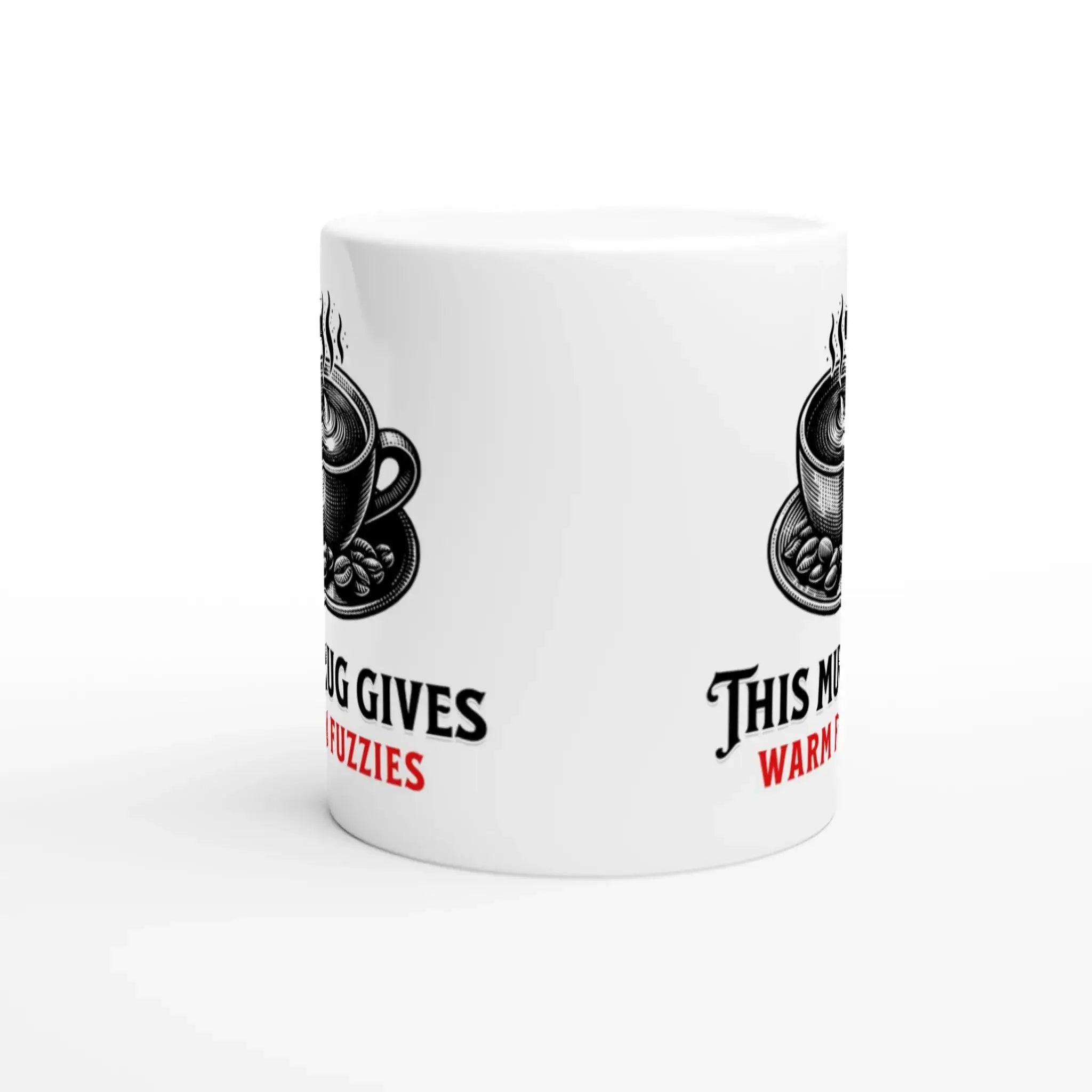 White 11oz Ceramic Mug - Mood In A Mug