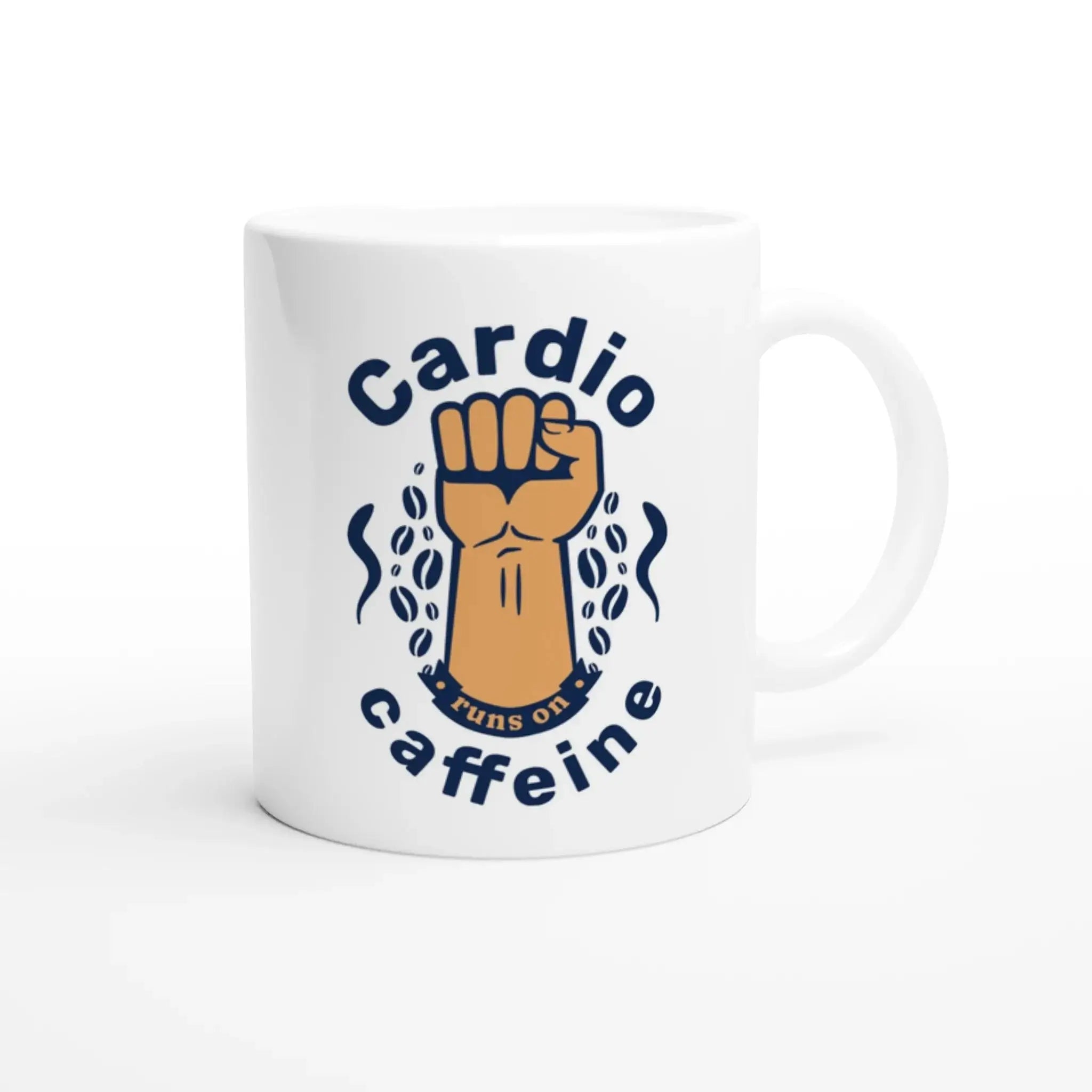 White 11oz Ceramic Mug - Mood In A Mug