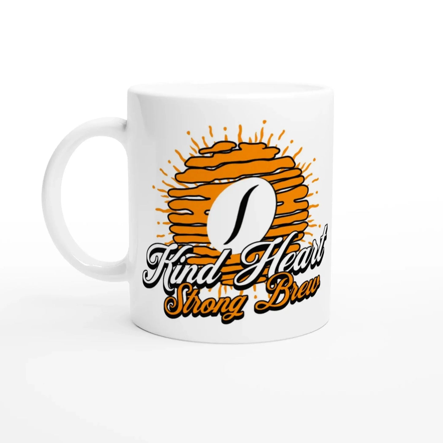 White 11oz Ceramic Mug - Mood In A Mug