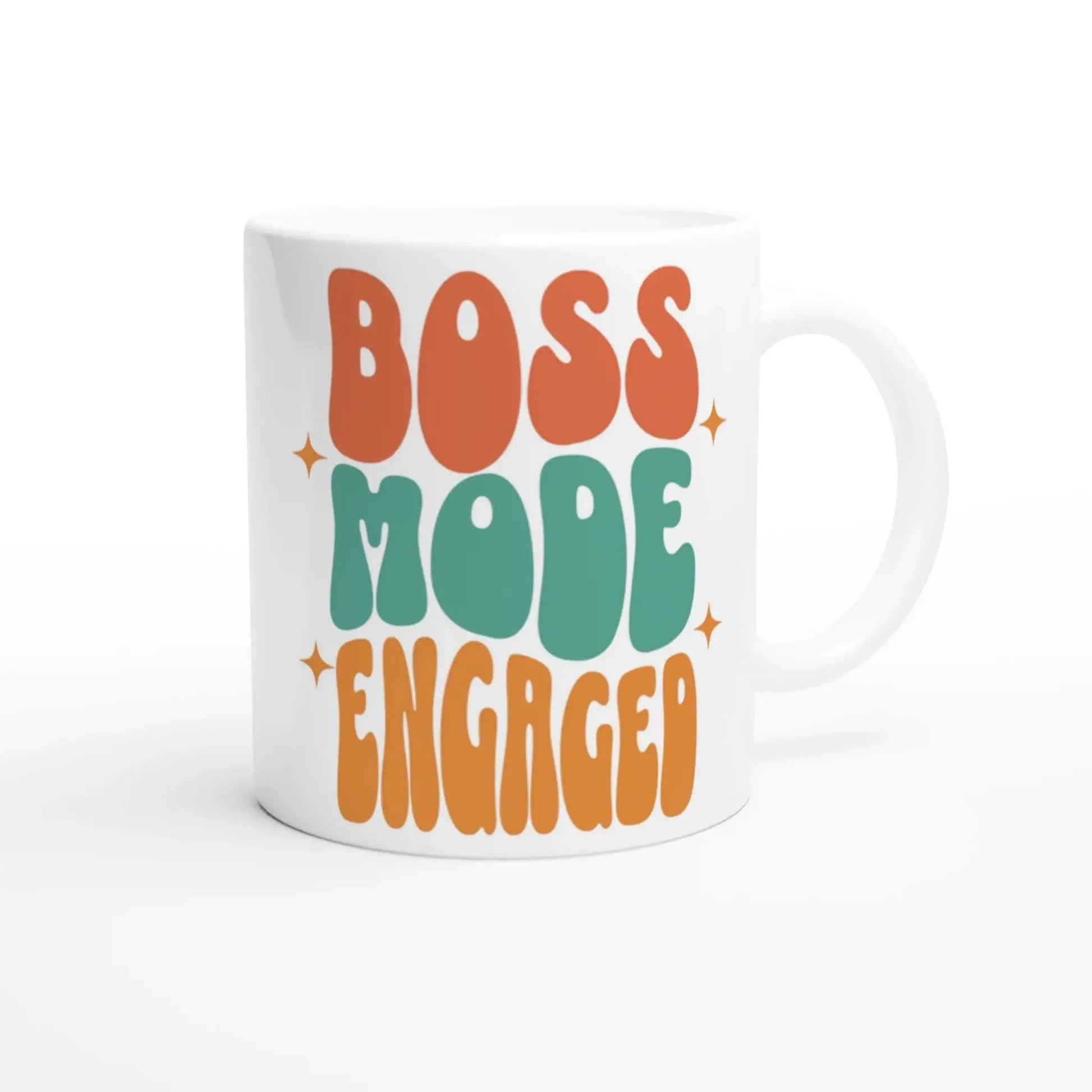 White 11oz Ceramic Mug - Mood In A Mug