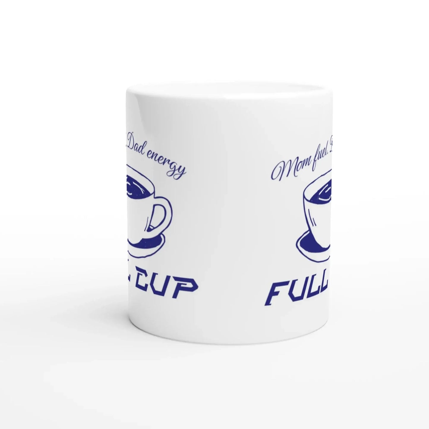 White 11oz Ceramic Mug - Mood In A Mug