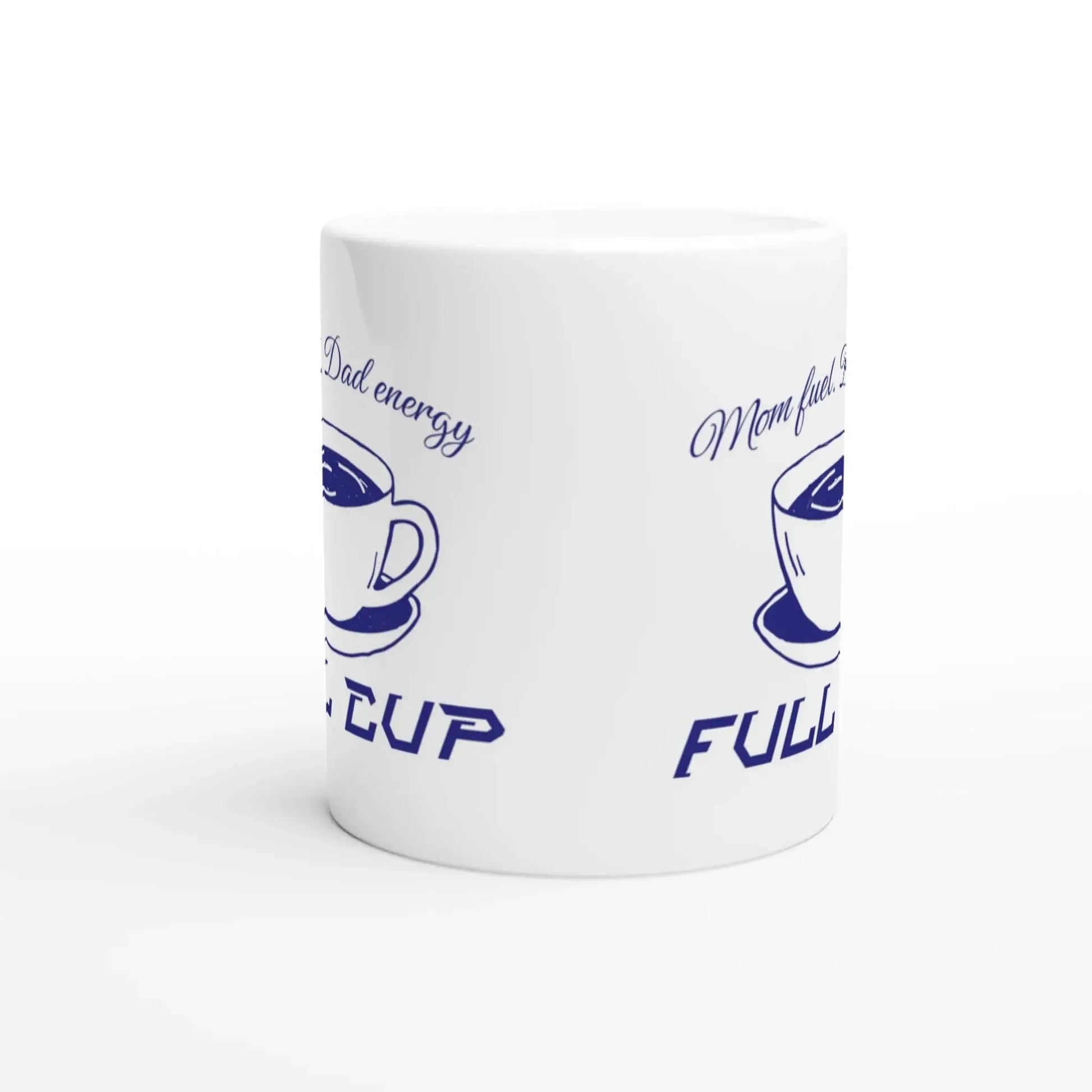 White 11oz Ceramic Mug - Mood In A Mug
