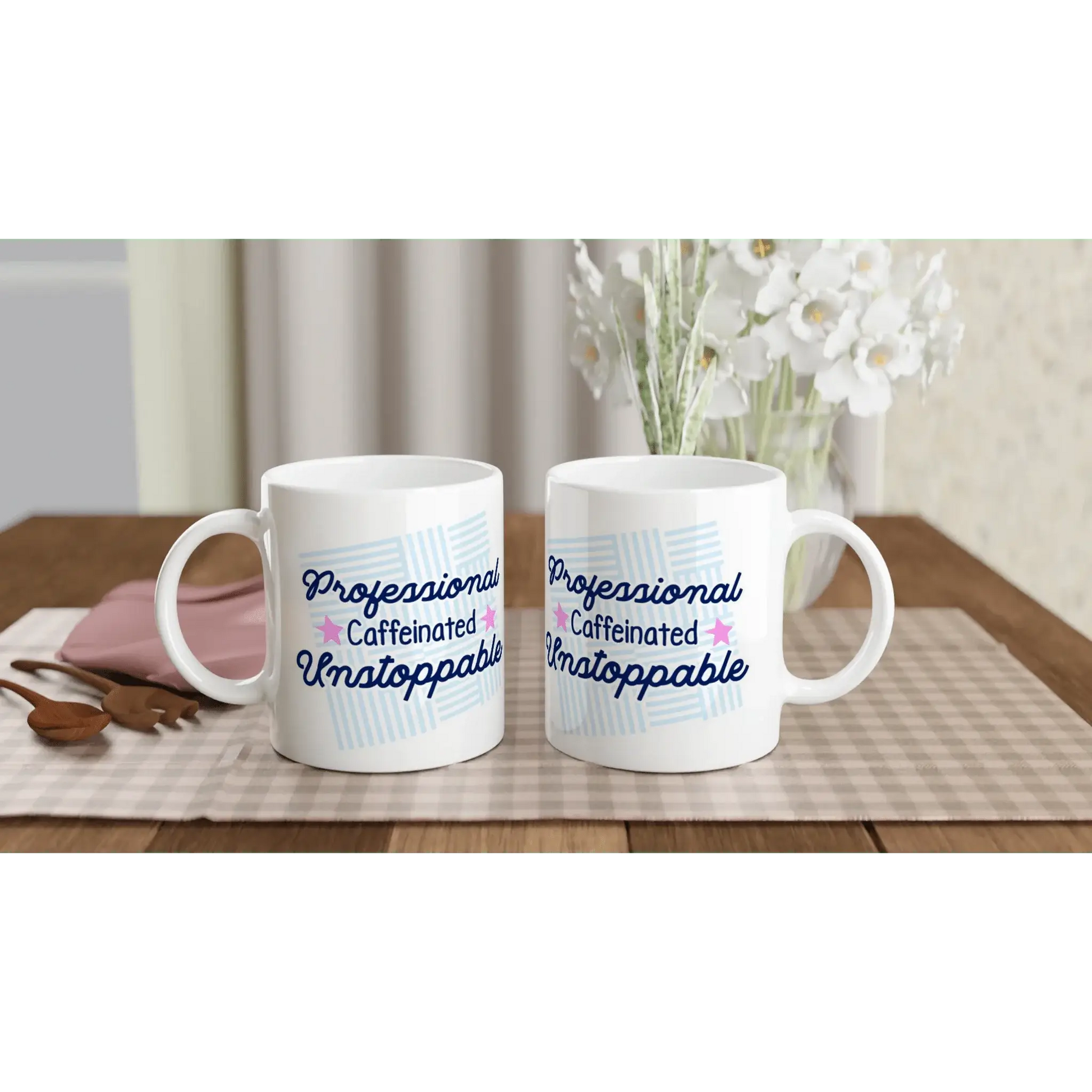 White 11oz Ceramic Mug - Mood In A Mug