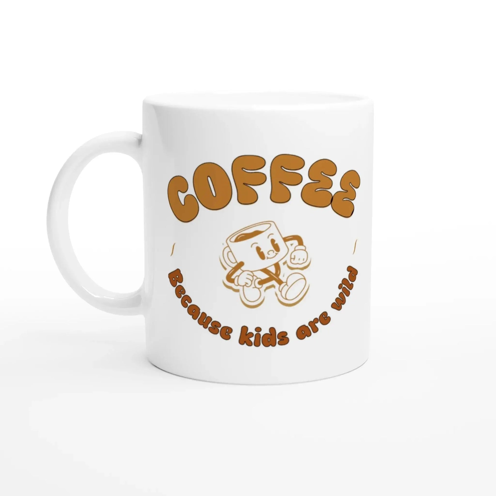 White 11oz Ceramic Mug - Mood In A Mug
