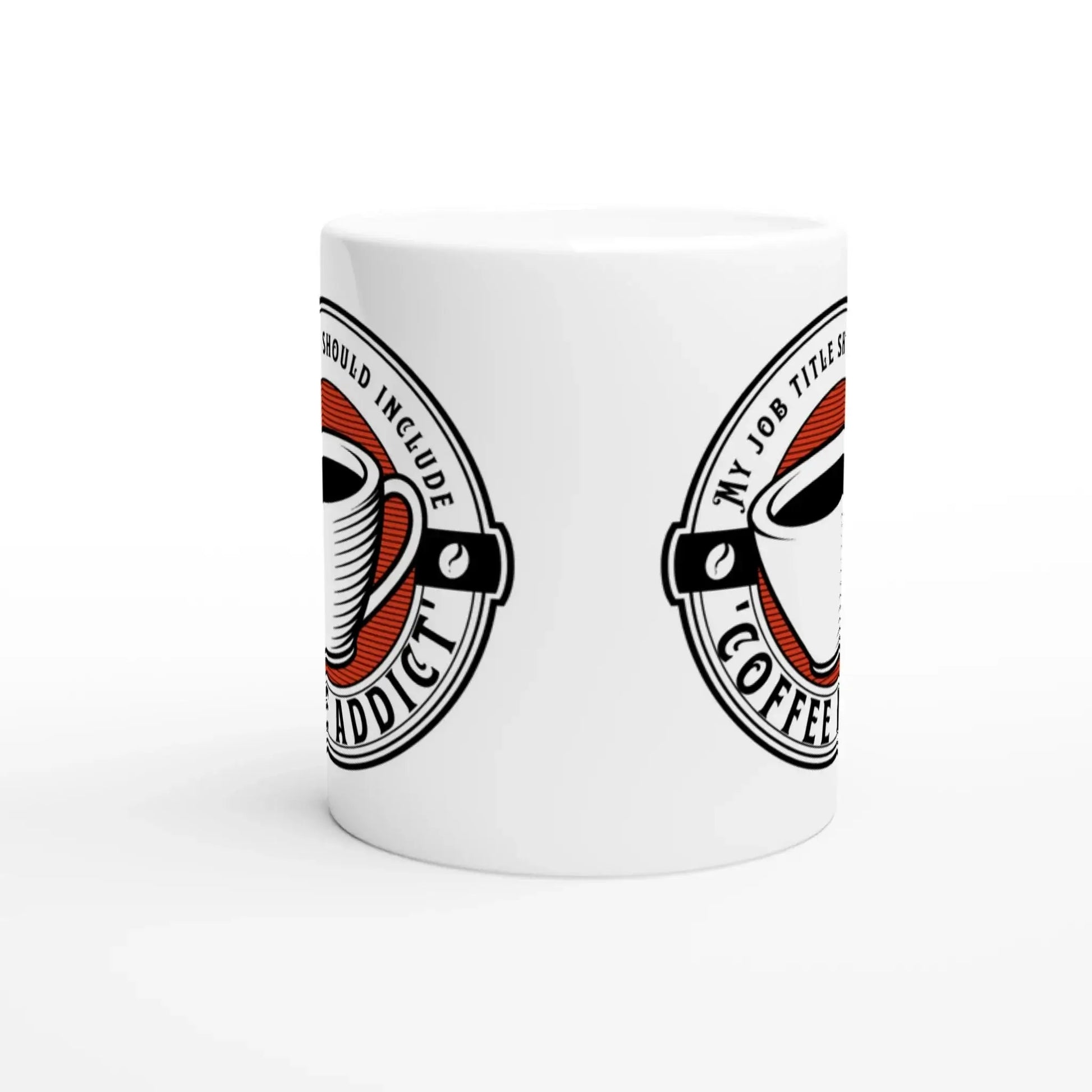 White 11oz Ceramic Mug - Mood In A Mug