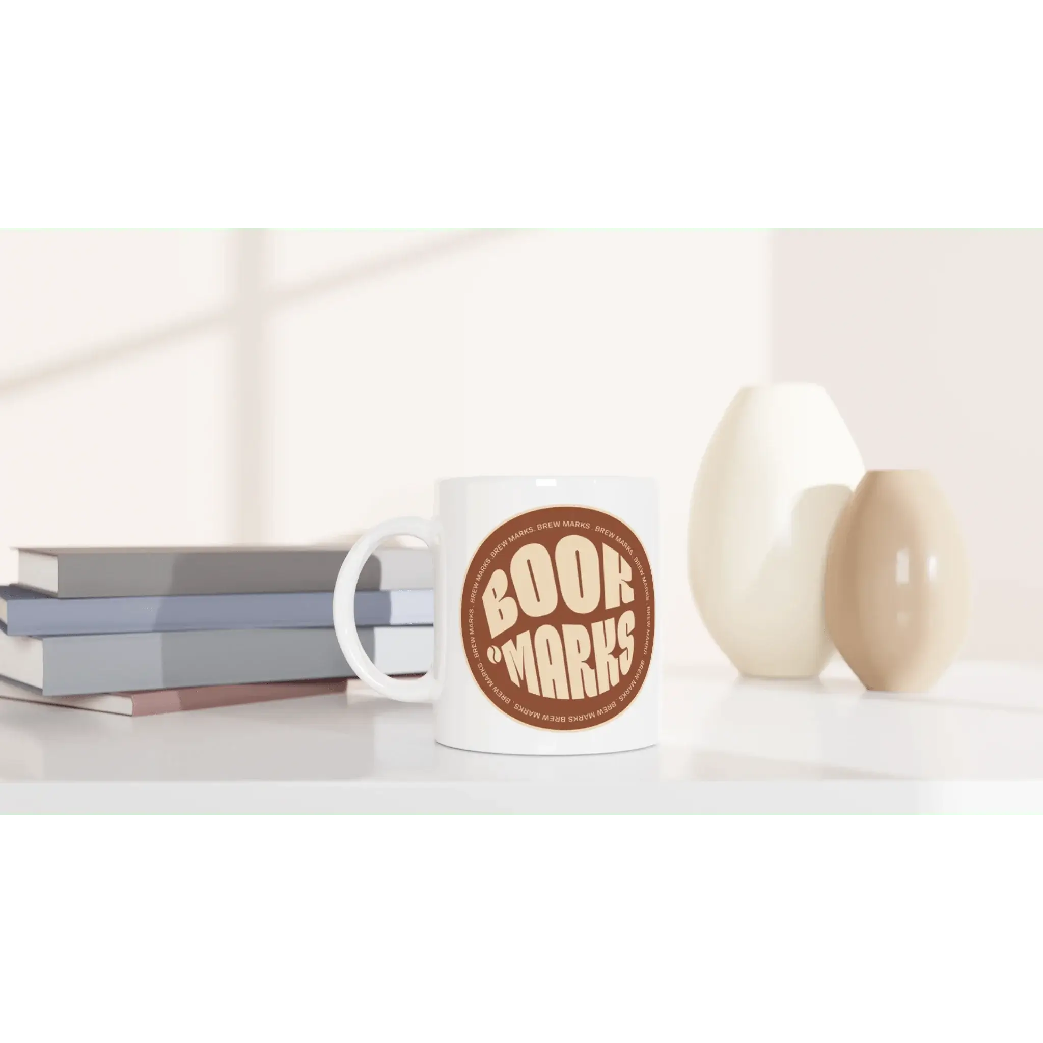 White 11oz Ceramic Mug - Mood In A Mug