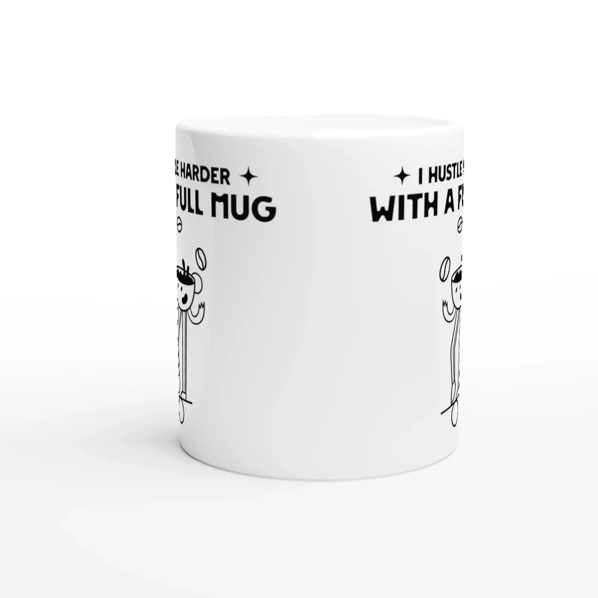 White 11oz Ceramic Mug - Mood In A Mug