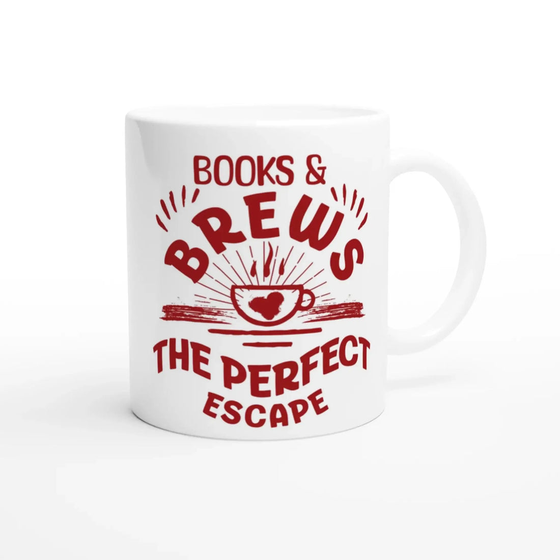 Books & brews - the perfect escape Mug - Mood In A Mug