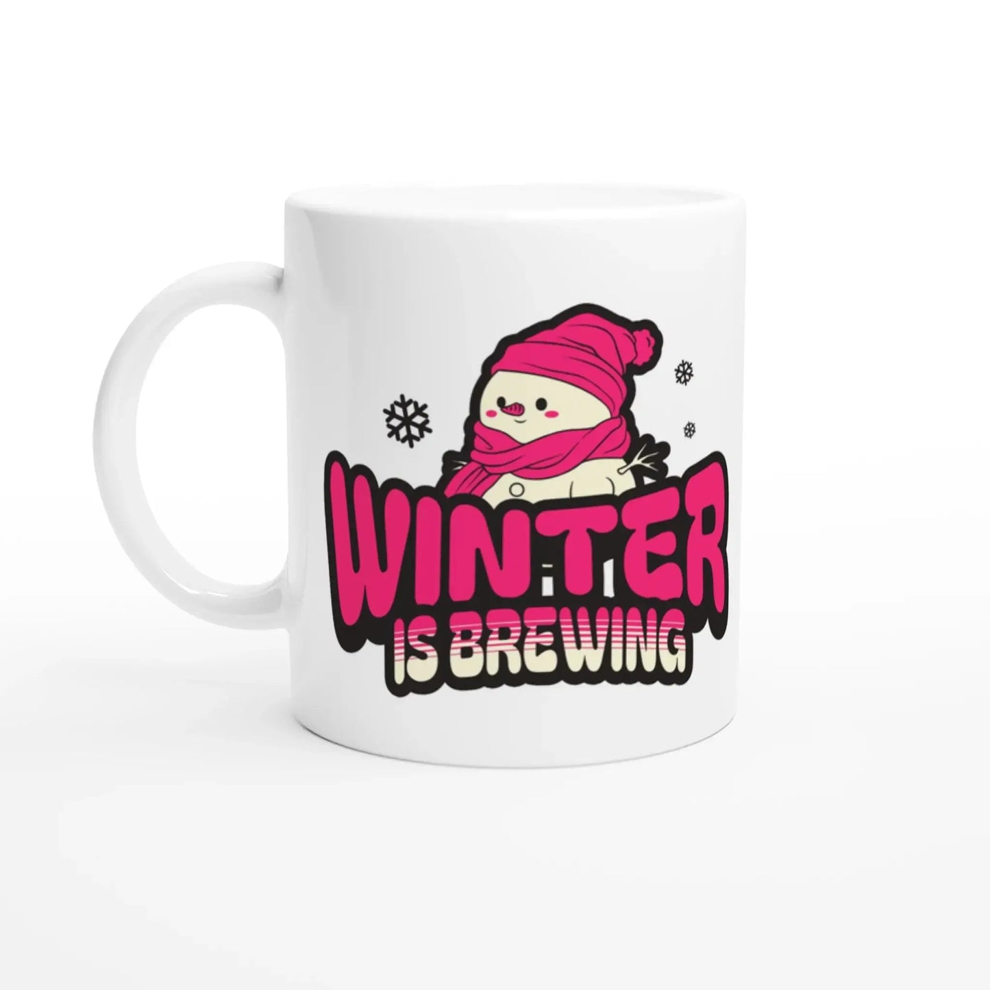 White 11oz Ceramic Mug - Mood In A Mug