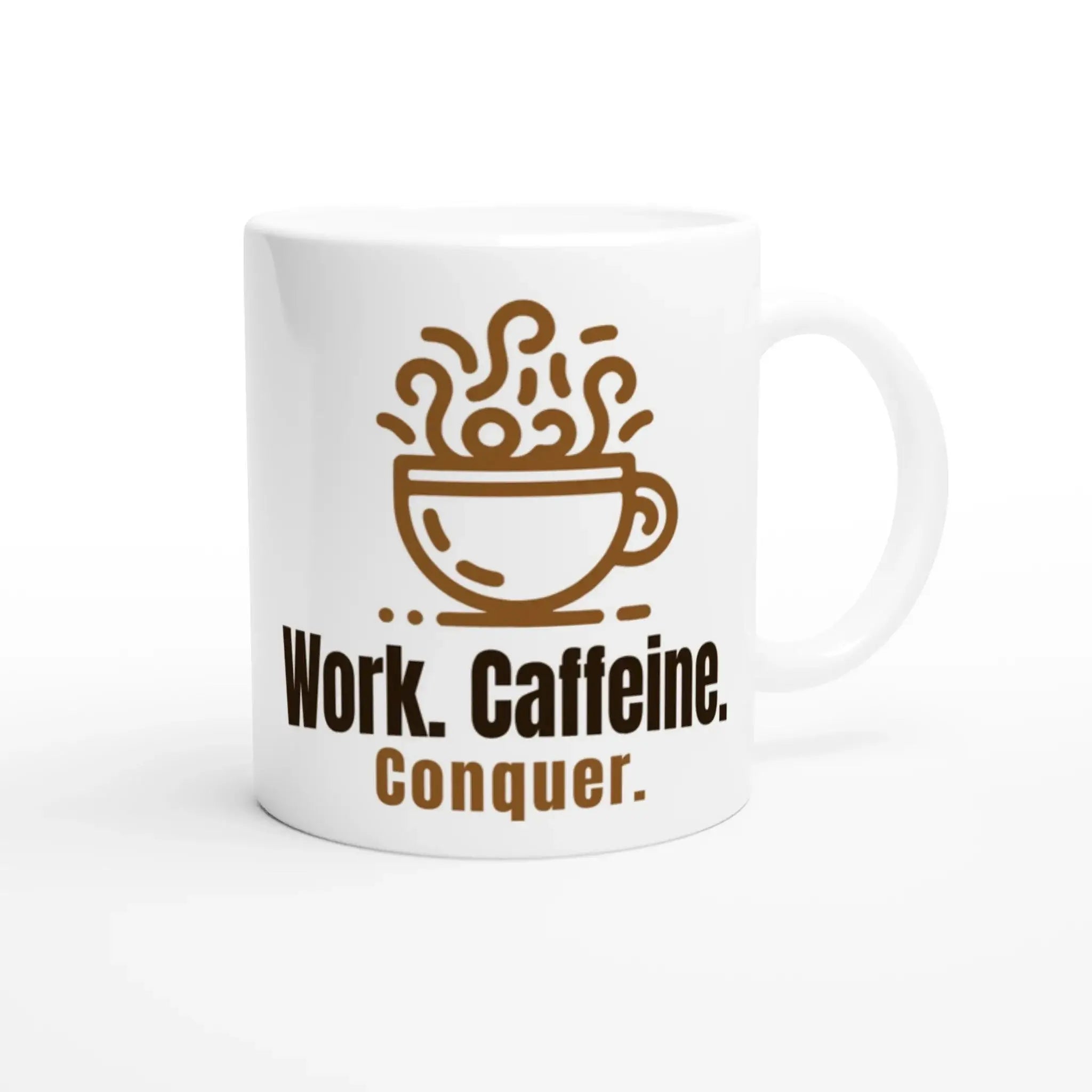White 11oz Ceramic Mug - Mood In A Mug