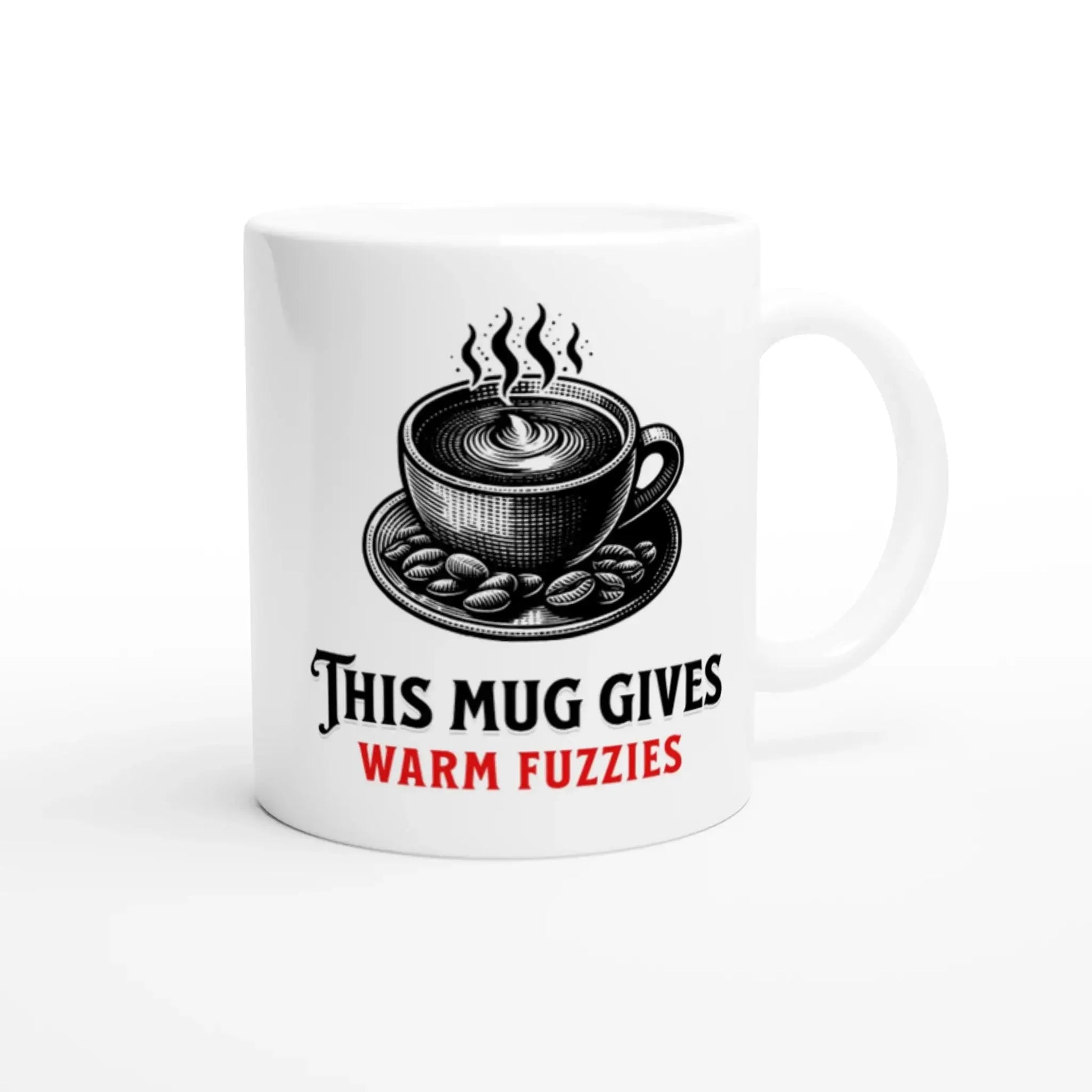 White 11oz Ceramic Mug - Mood In A Mug