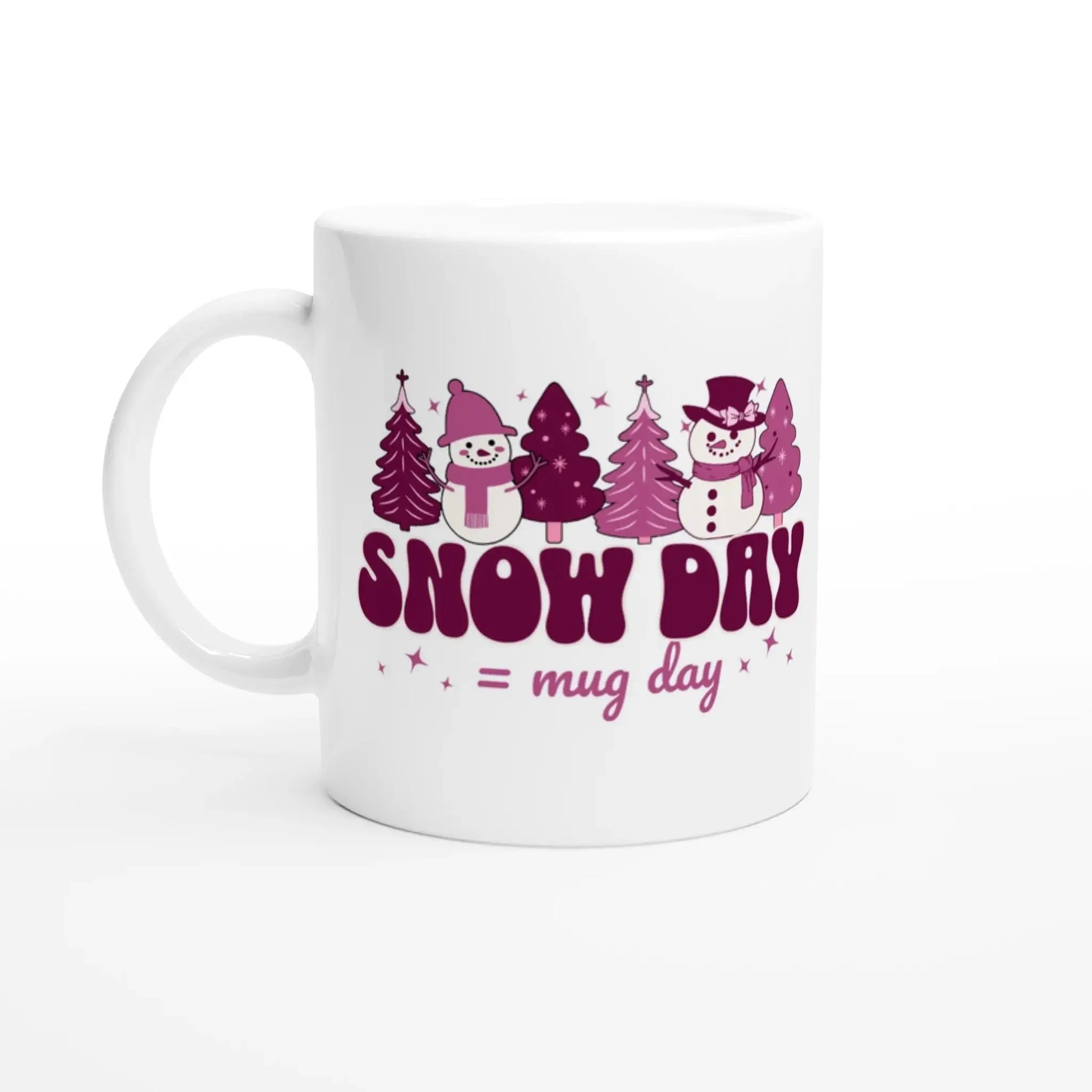 White 11oz Ceramic Mug - Mood In A Mug