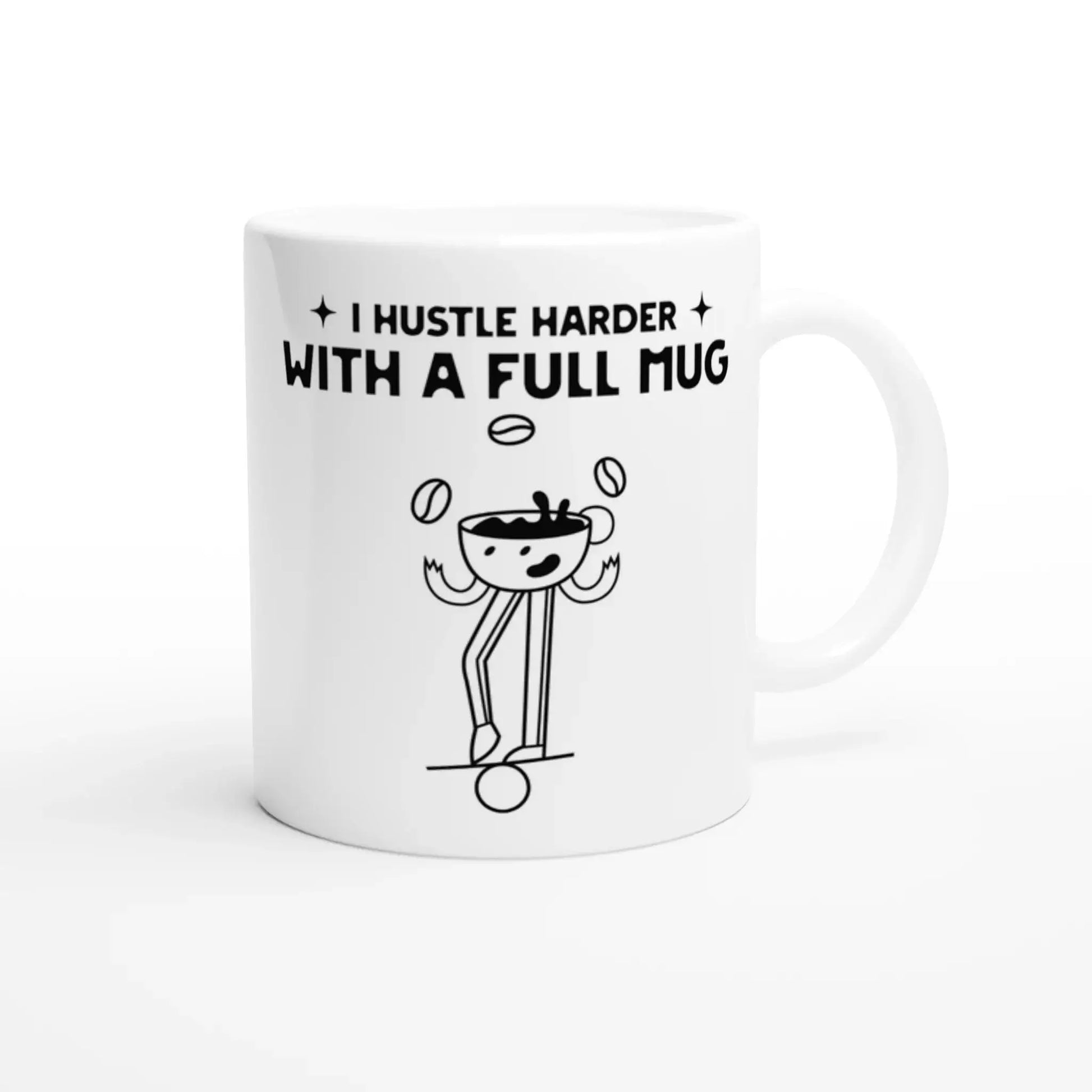 White 11oz Ceramic Mug - Mood In A Mug