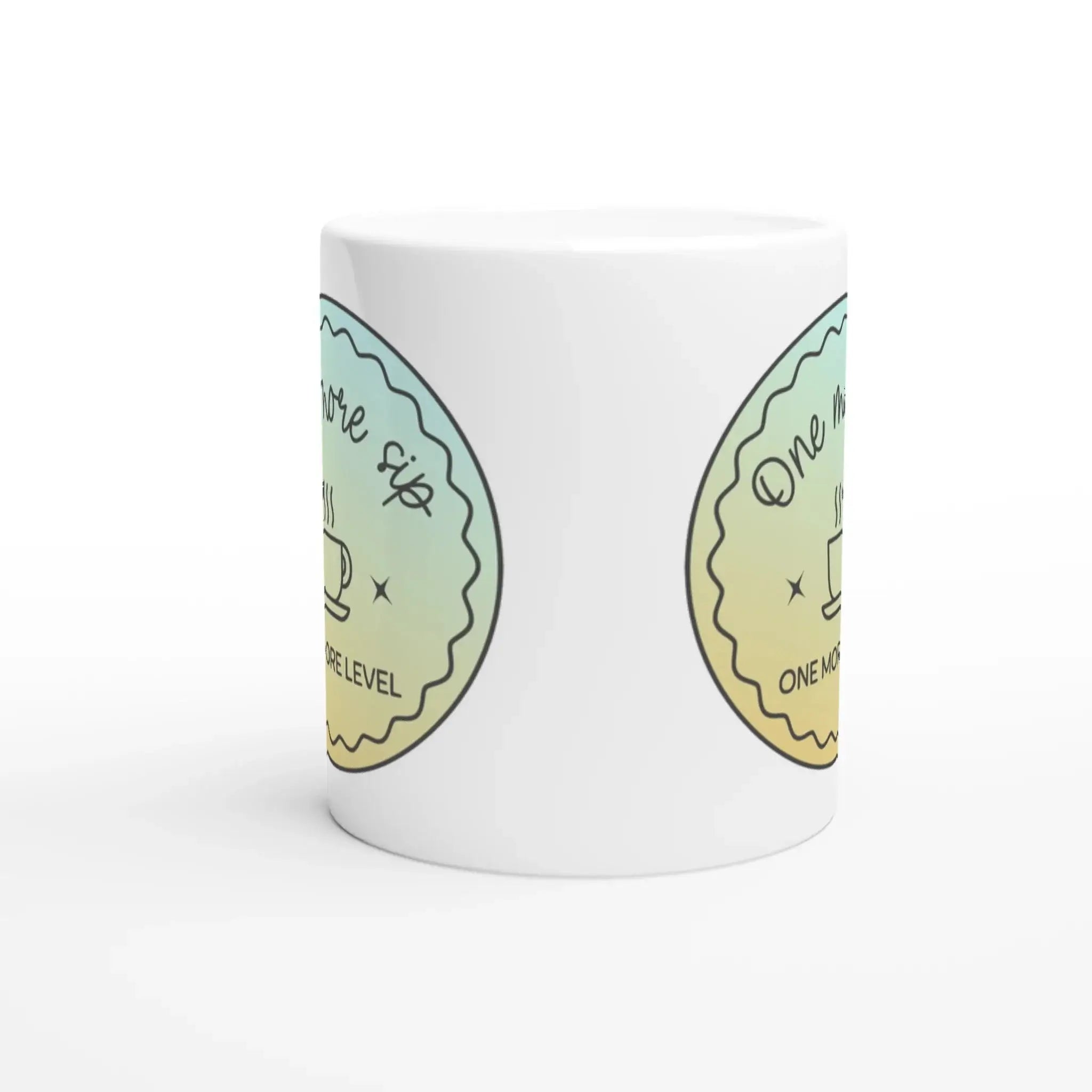White 11oz Ceramic Mug - Mood In A Mug