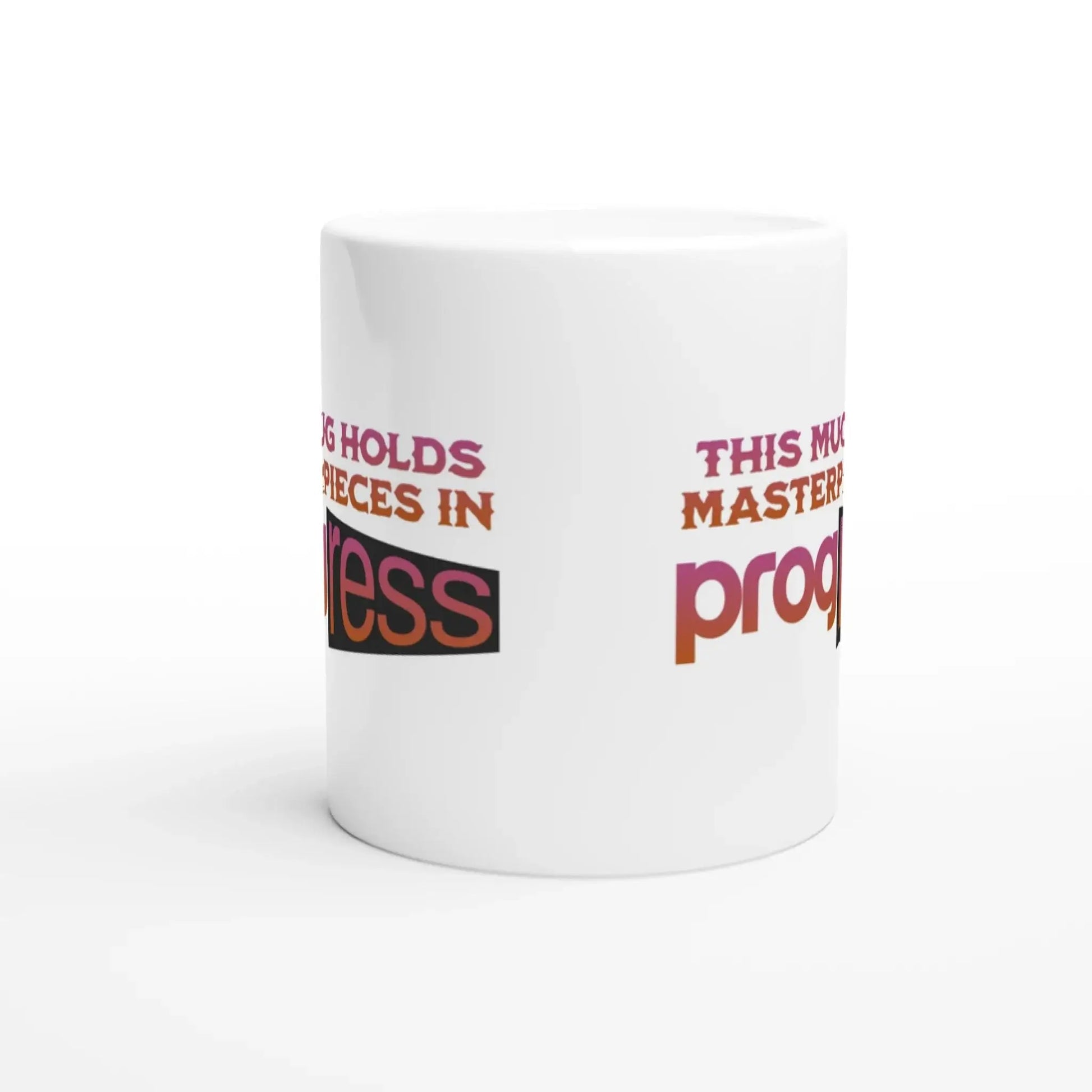 White 11oz Ceramic Mug - Mood In A Mug