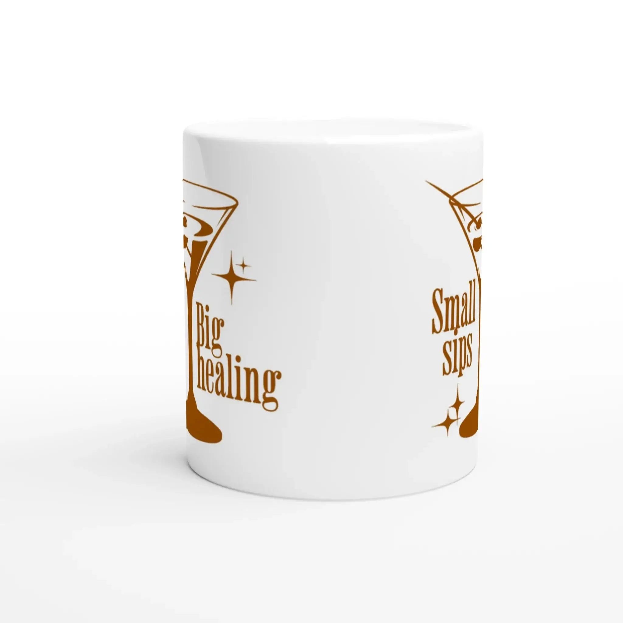 White 11oz Ceramic Mug - Mood In A Mug