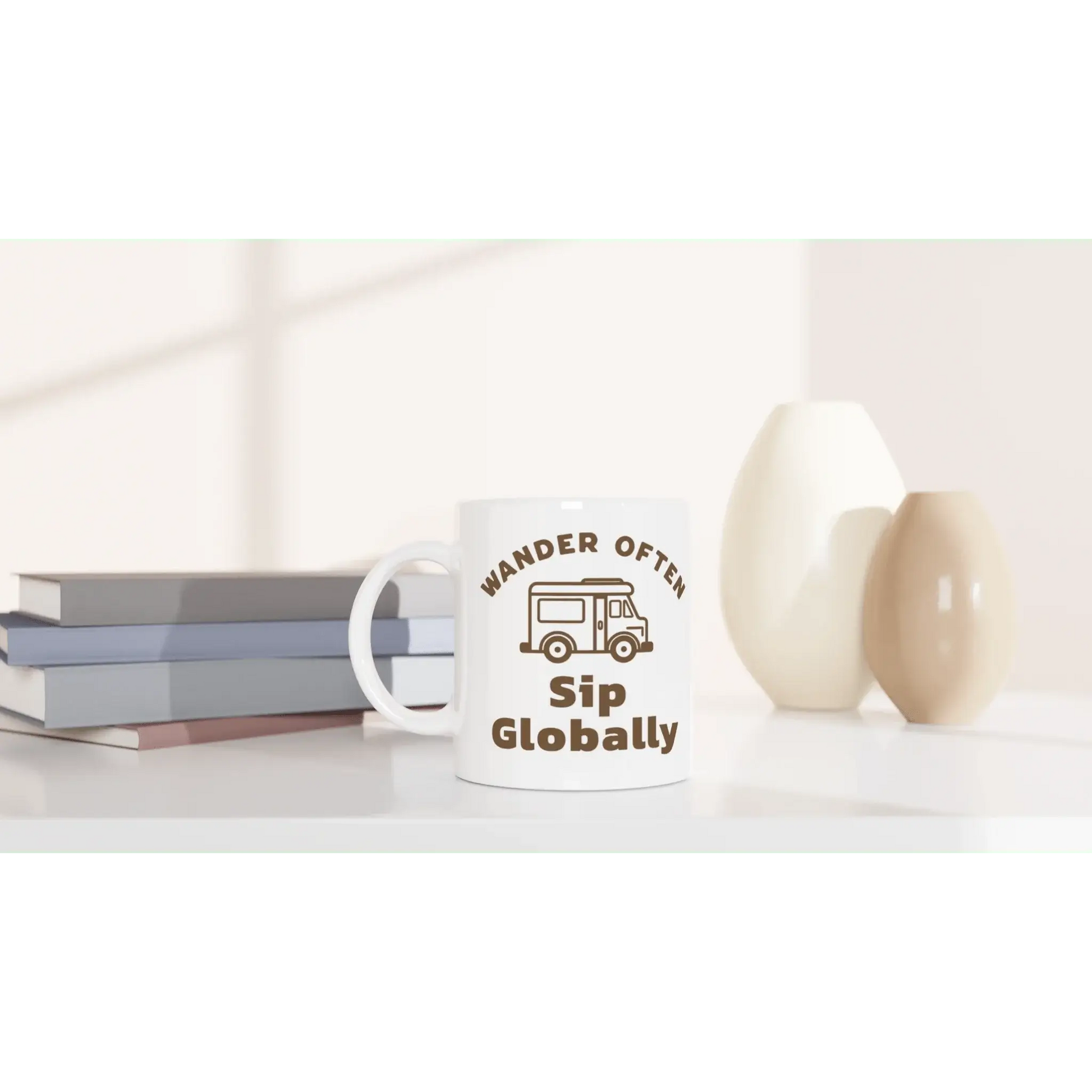 White 11oz Ceramic Mug - Mood In A Mug