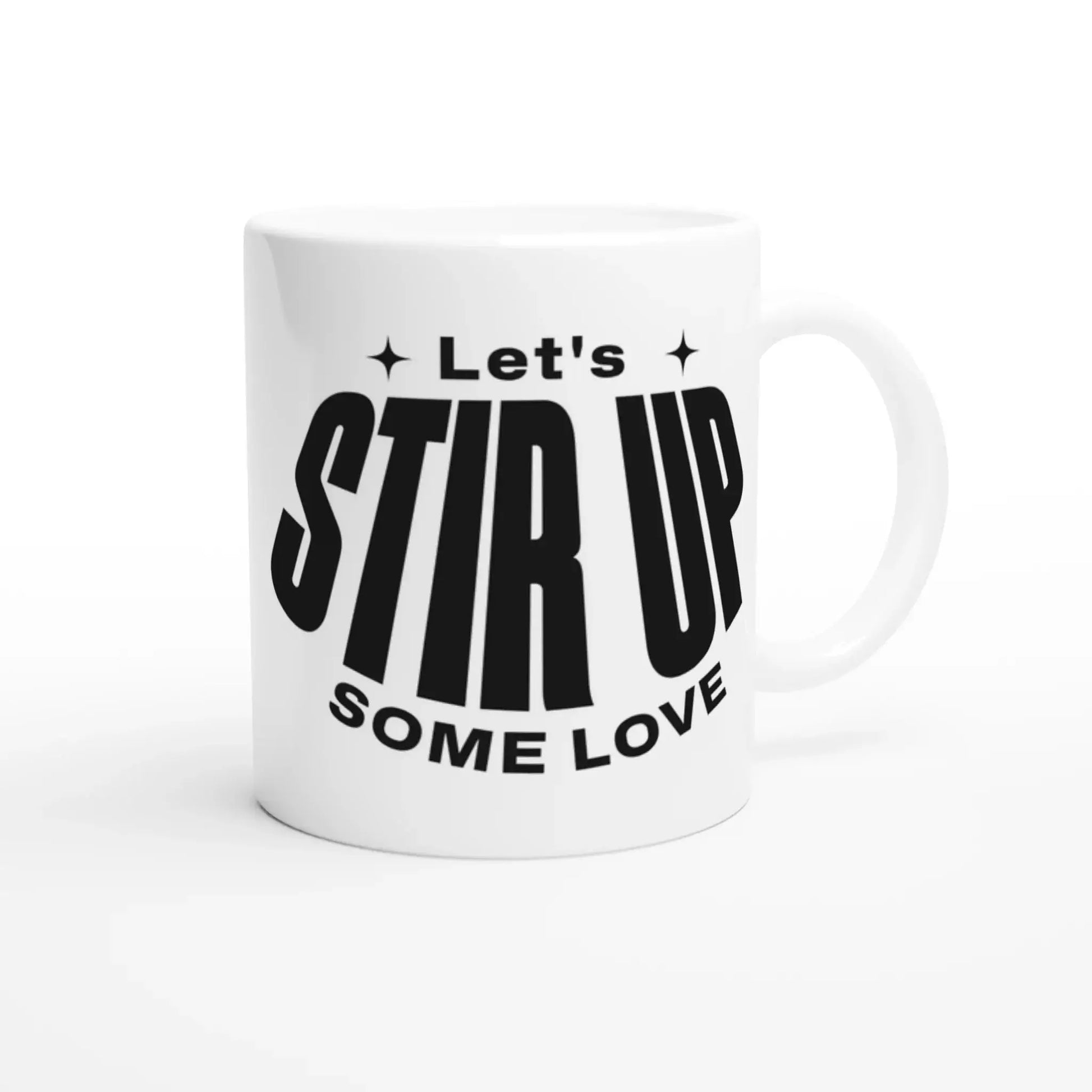White 11oz Ceramic Mug - Mood In A Mug