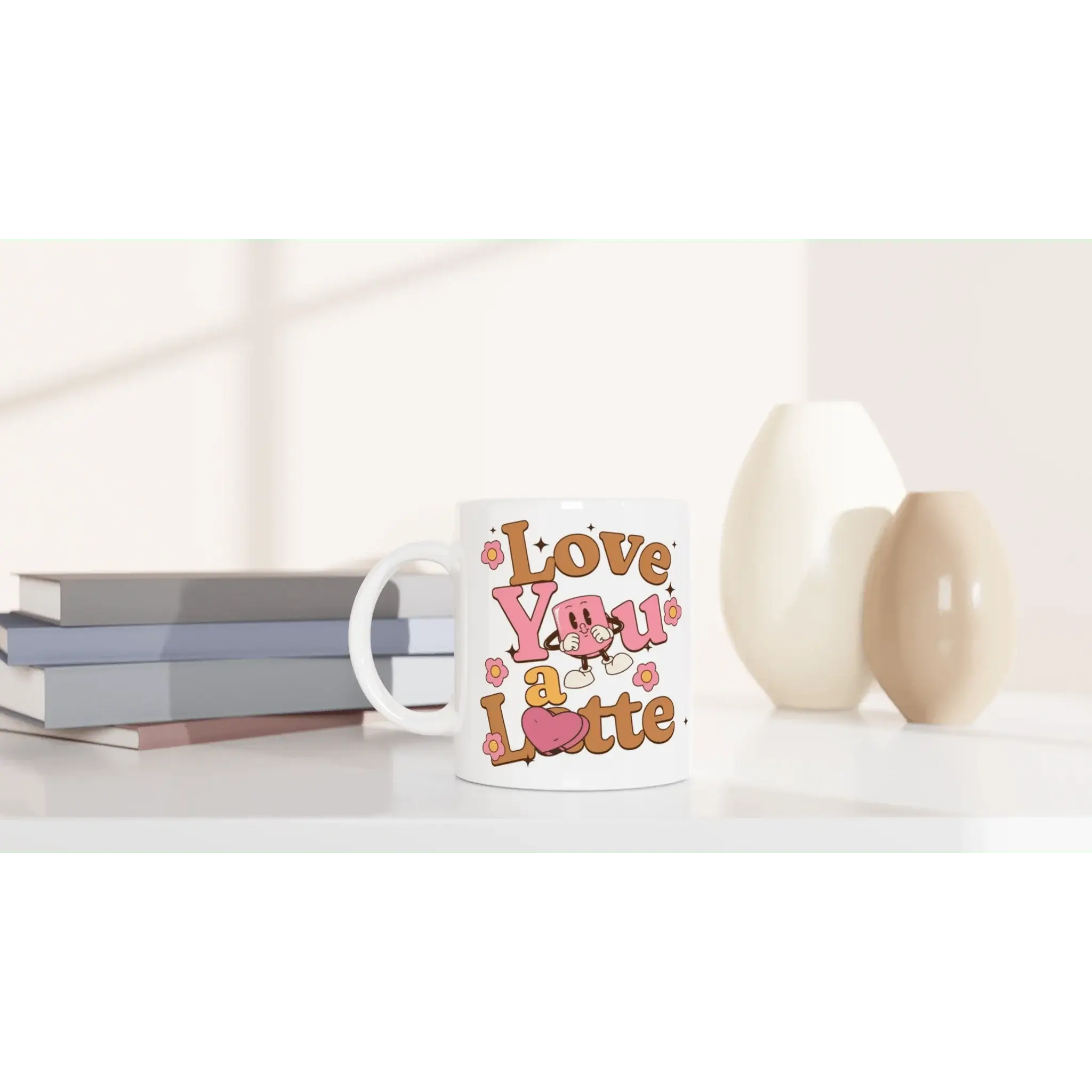 White 11oz Ceramic Mug - Mood In A Mug