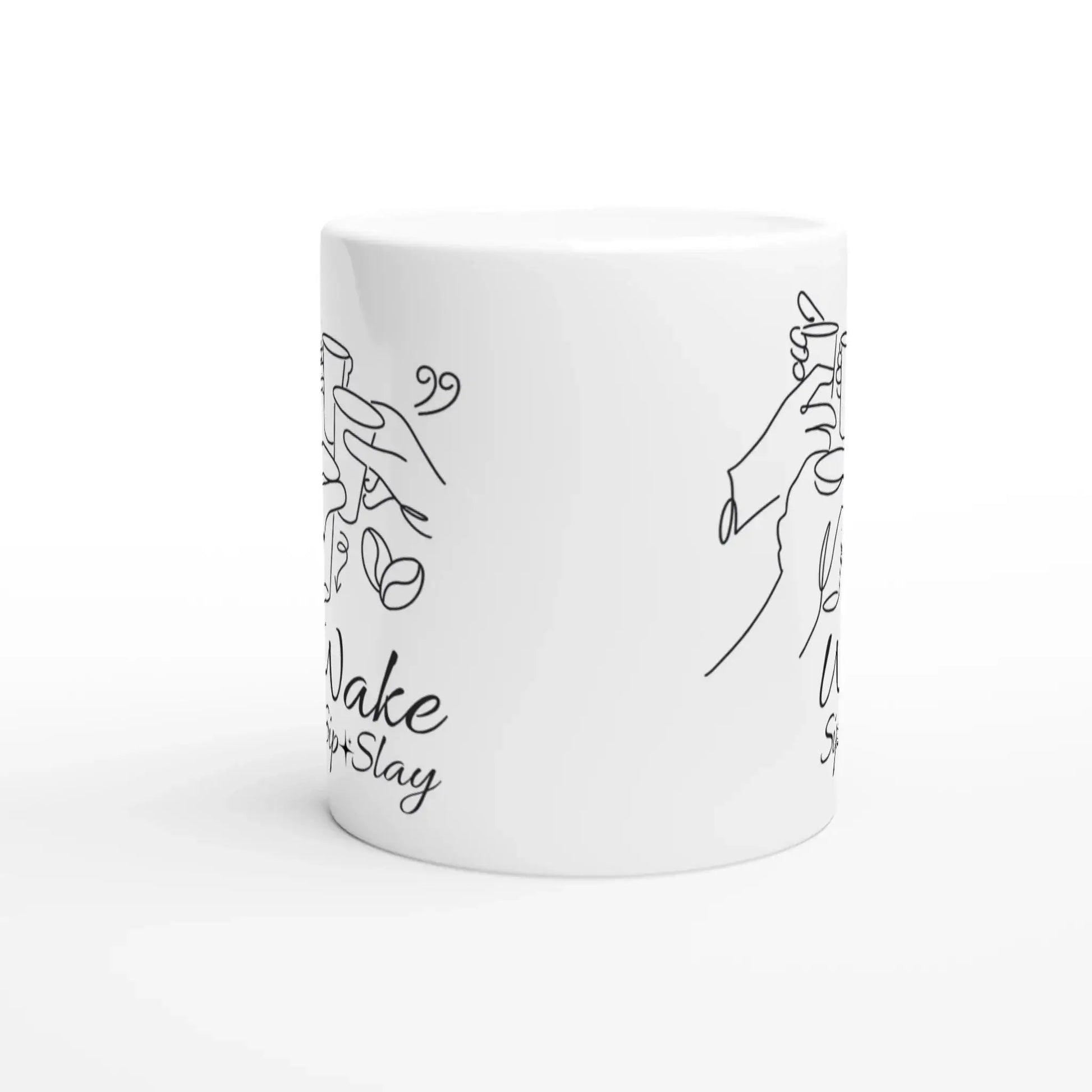 White 11oz Ceramic Mug - Mood In A Mug