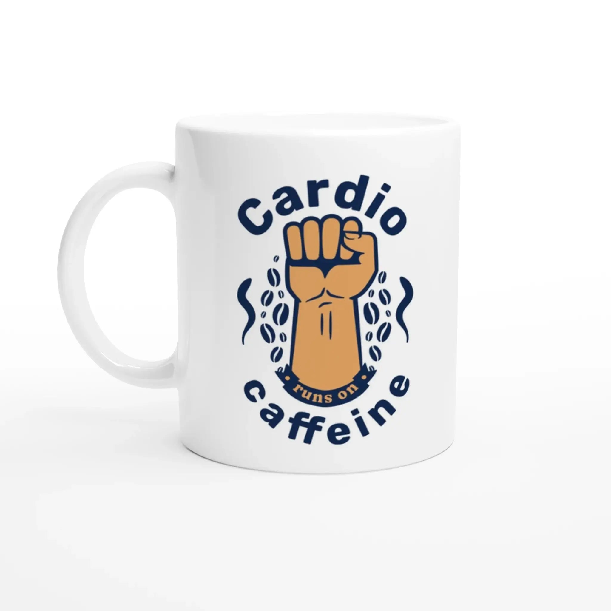 White 11oz Ceramic Mug - Mood In A Mug