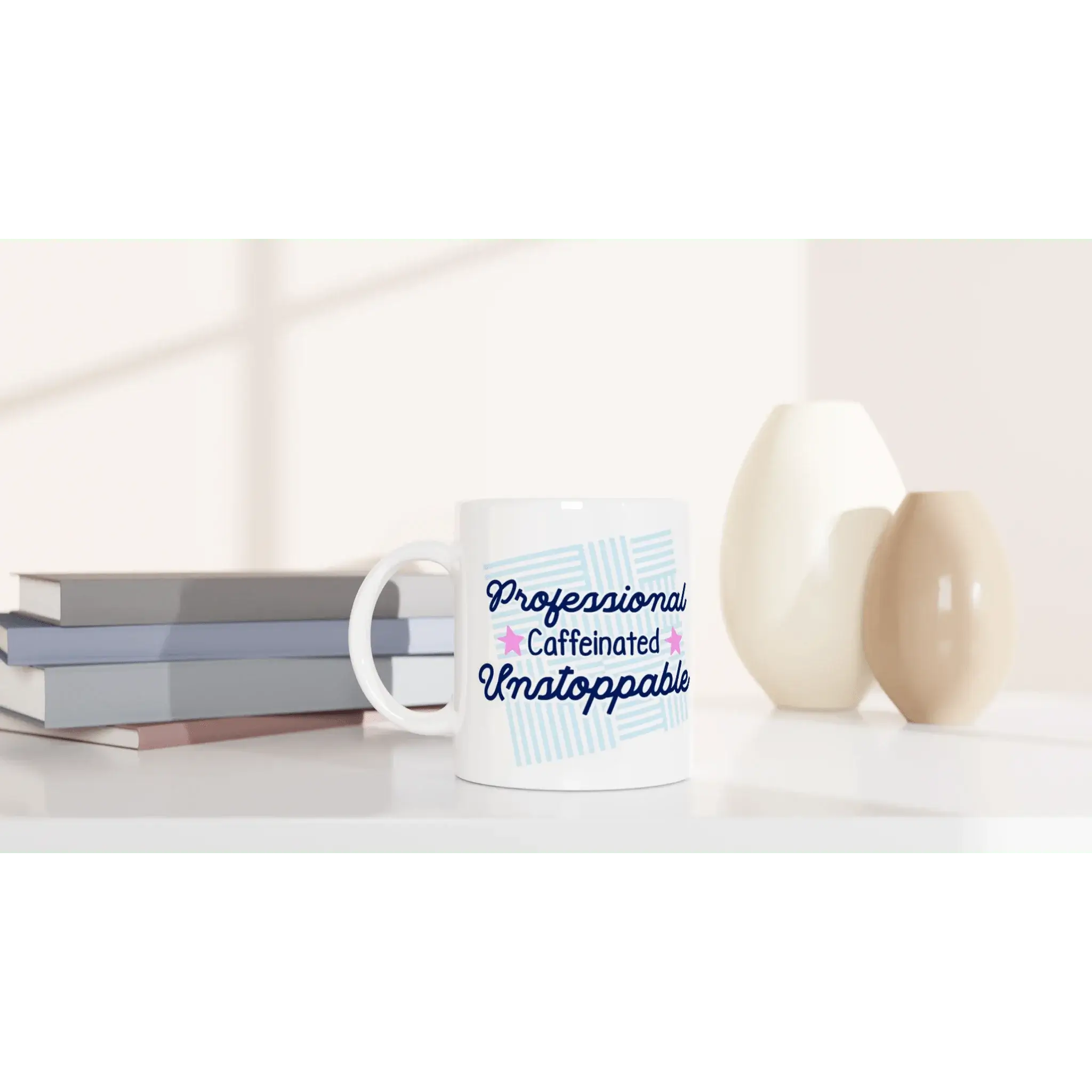 White 11oz Ceramic Mug - Mood In A Mug