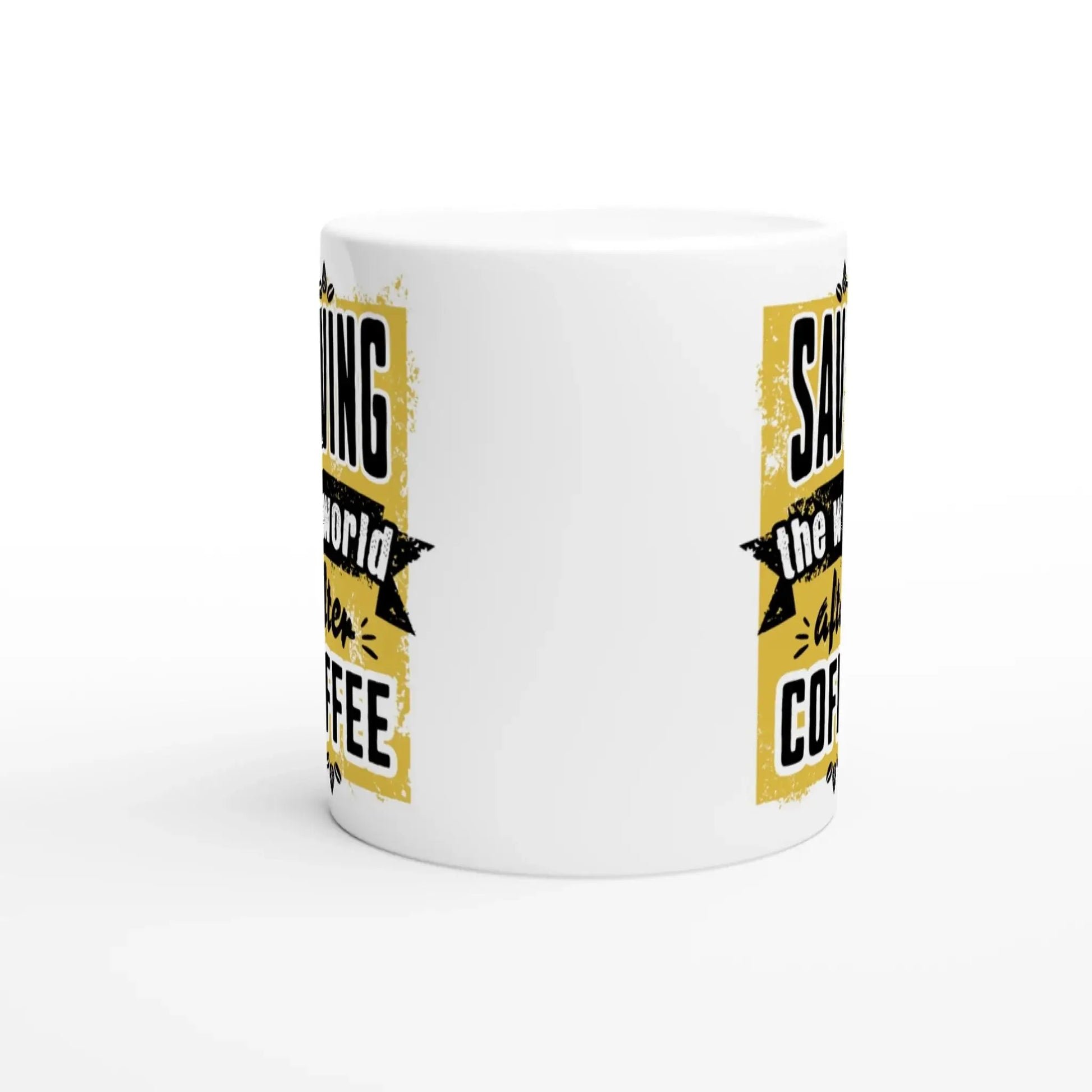 White 11oz Ceramic Mug - Mood In A Mug