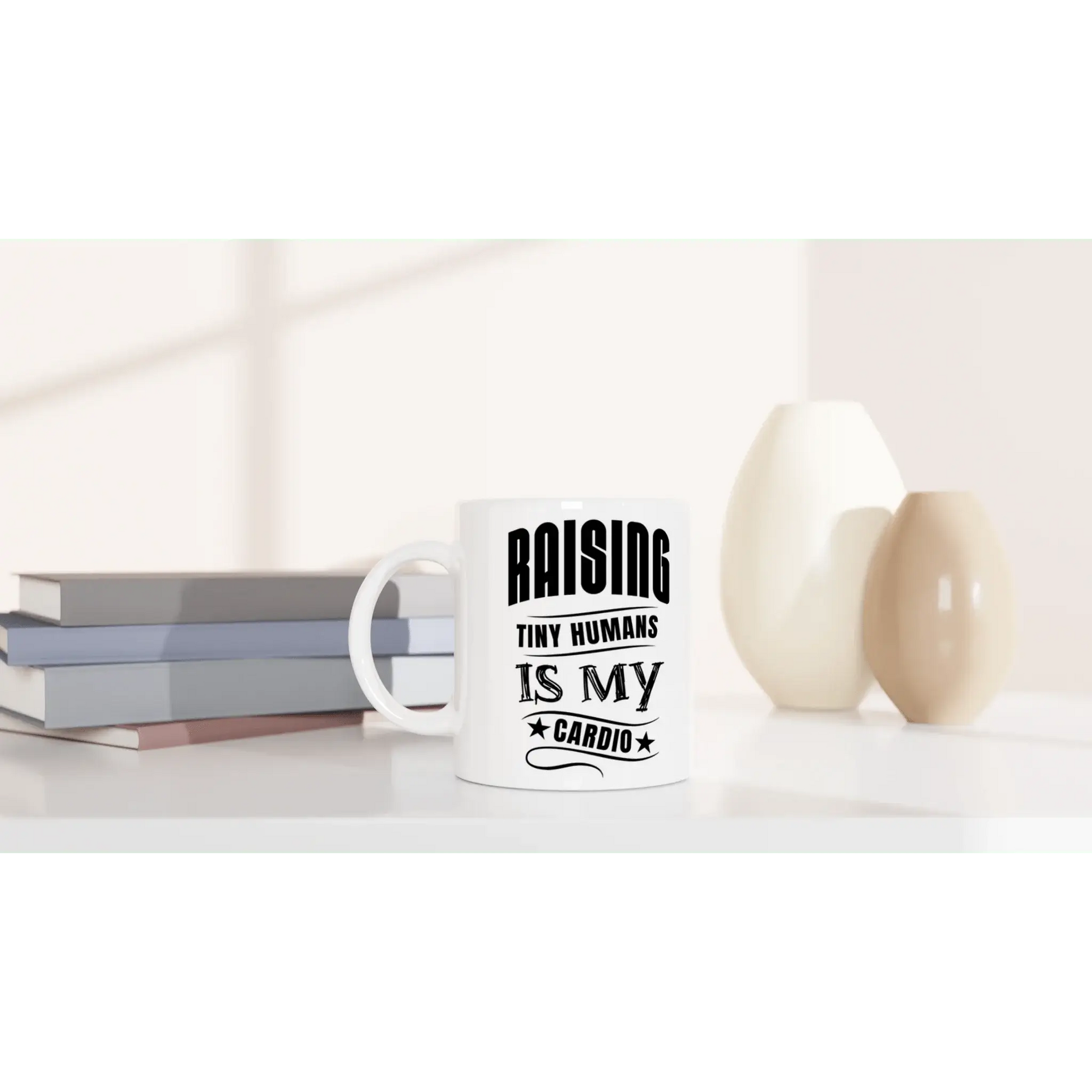 White 11oz Ceramic Mug - Mood In A Mug