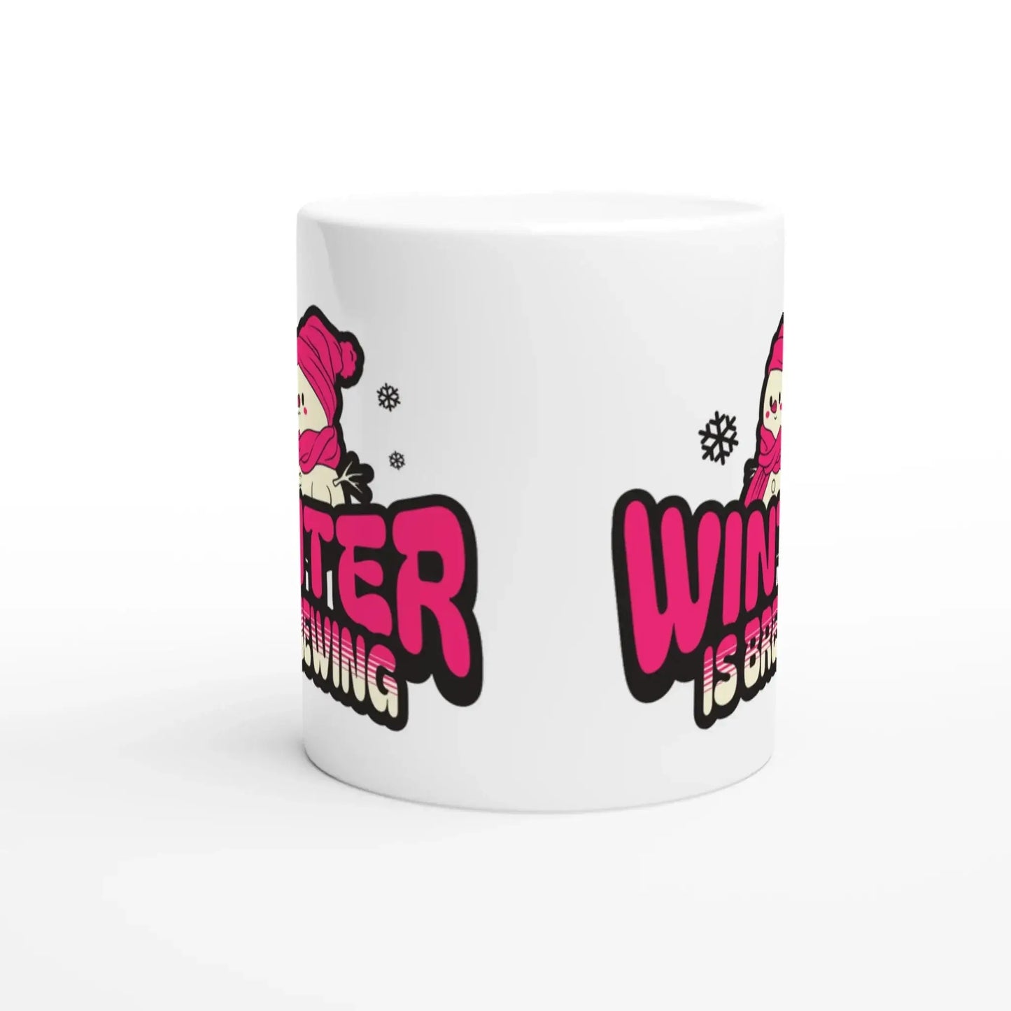 White 11oz Ceramic Mug - Mood In A Mug