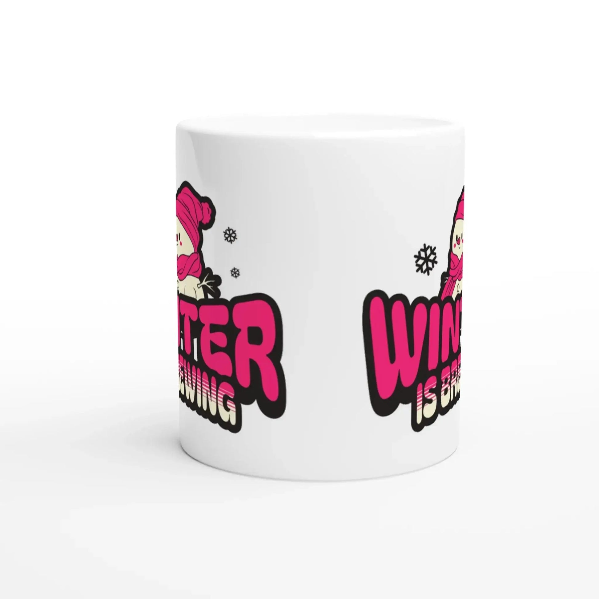 White 11oz Ceramic Mug - Mood In A Mug