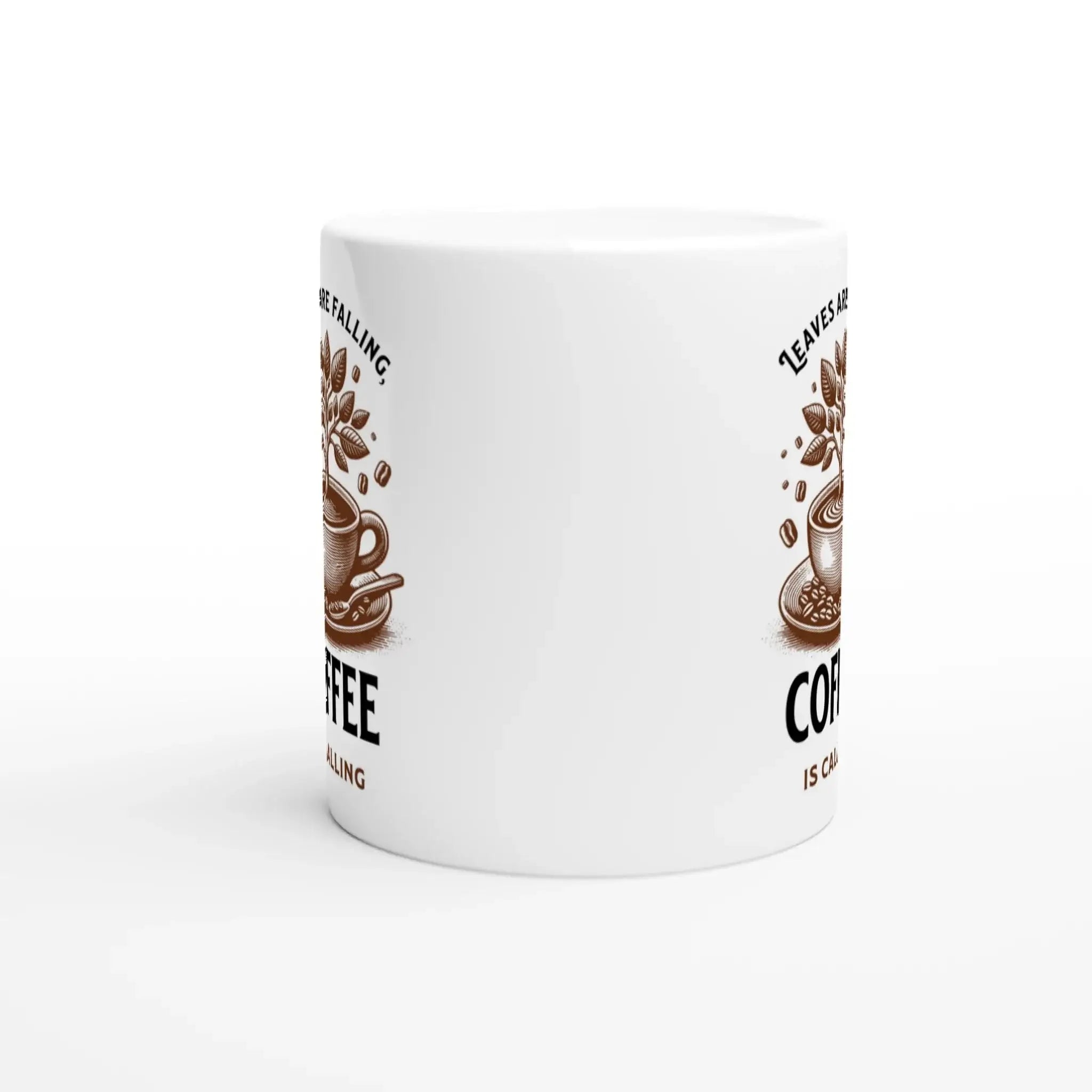 White 11oz Ceramic Mug - Mood In A Mug