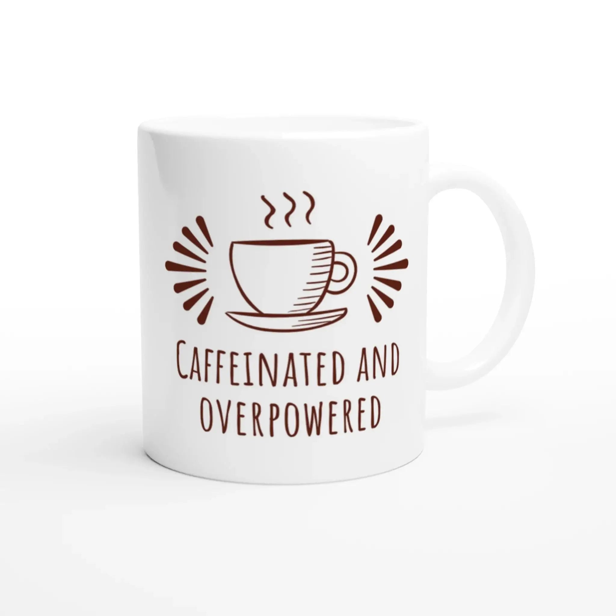 White 11oz Ceramic Mug - Mood In A Mug