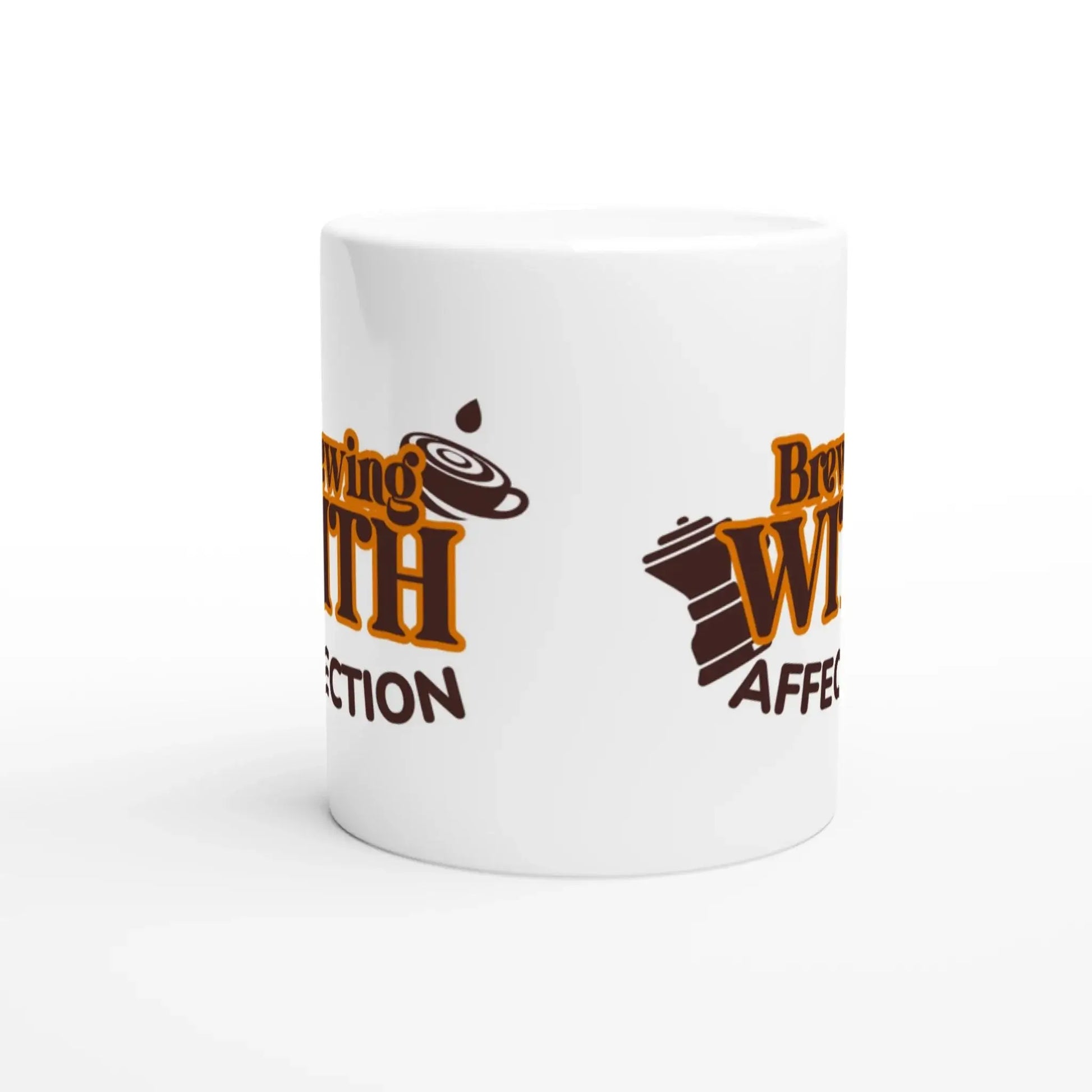 White 11oz Ceramic Mug - Mood In A Mug