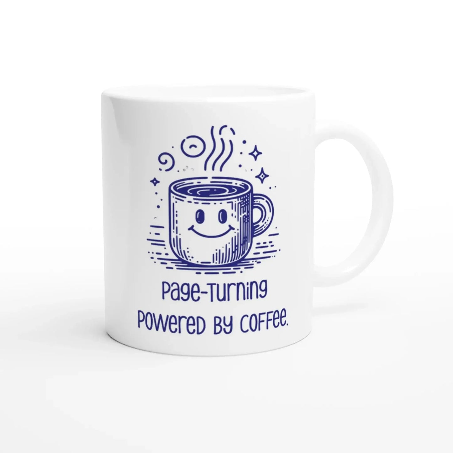 White 11oz Ceramic Mug - Mood In A Mug