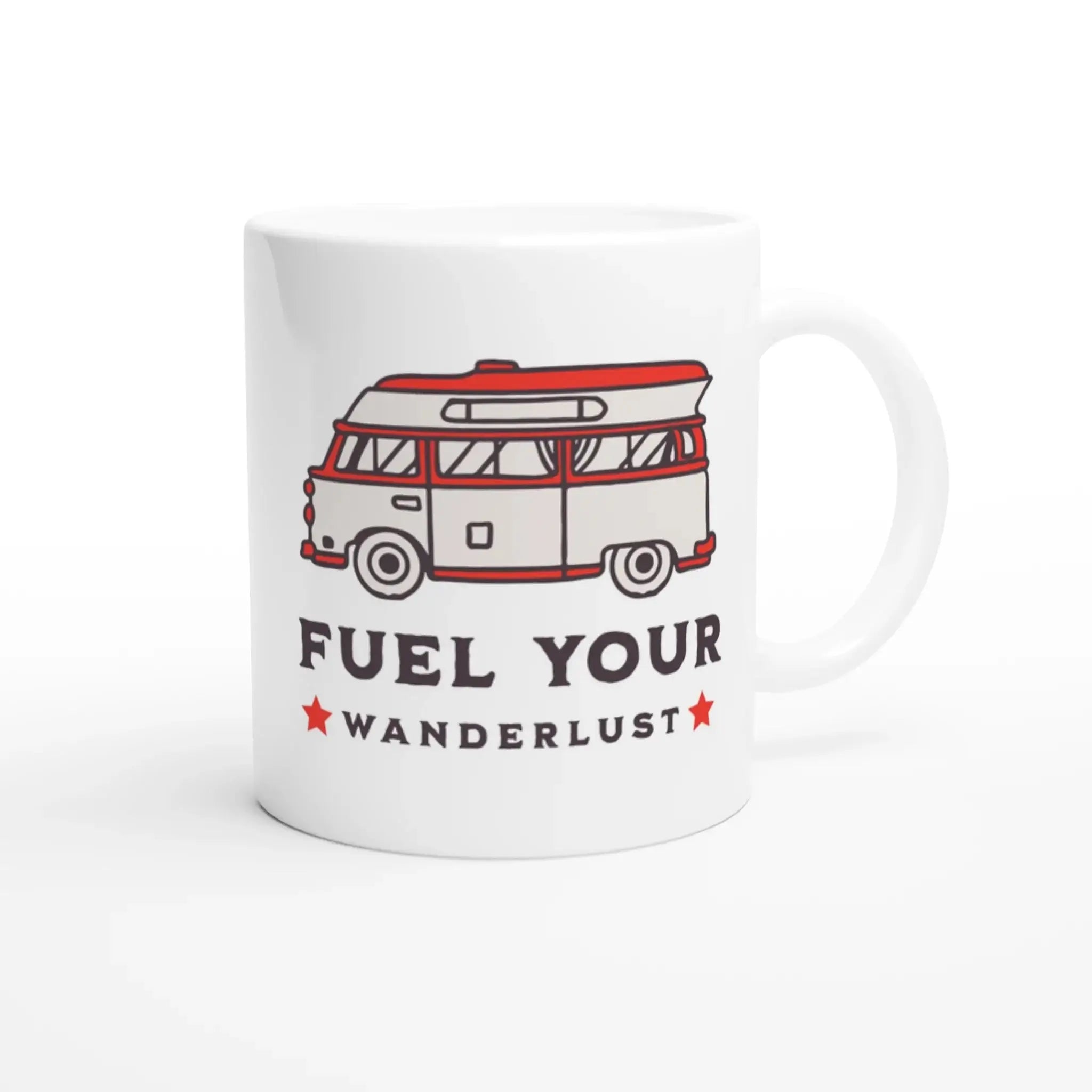 White 11oz Ceramic Mug - Mood In A Mug