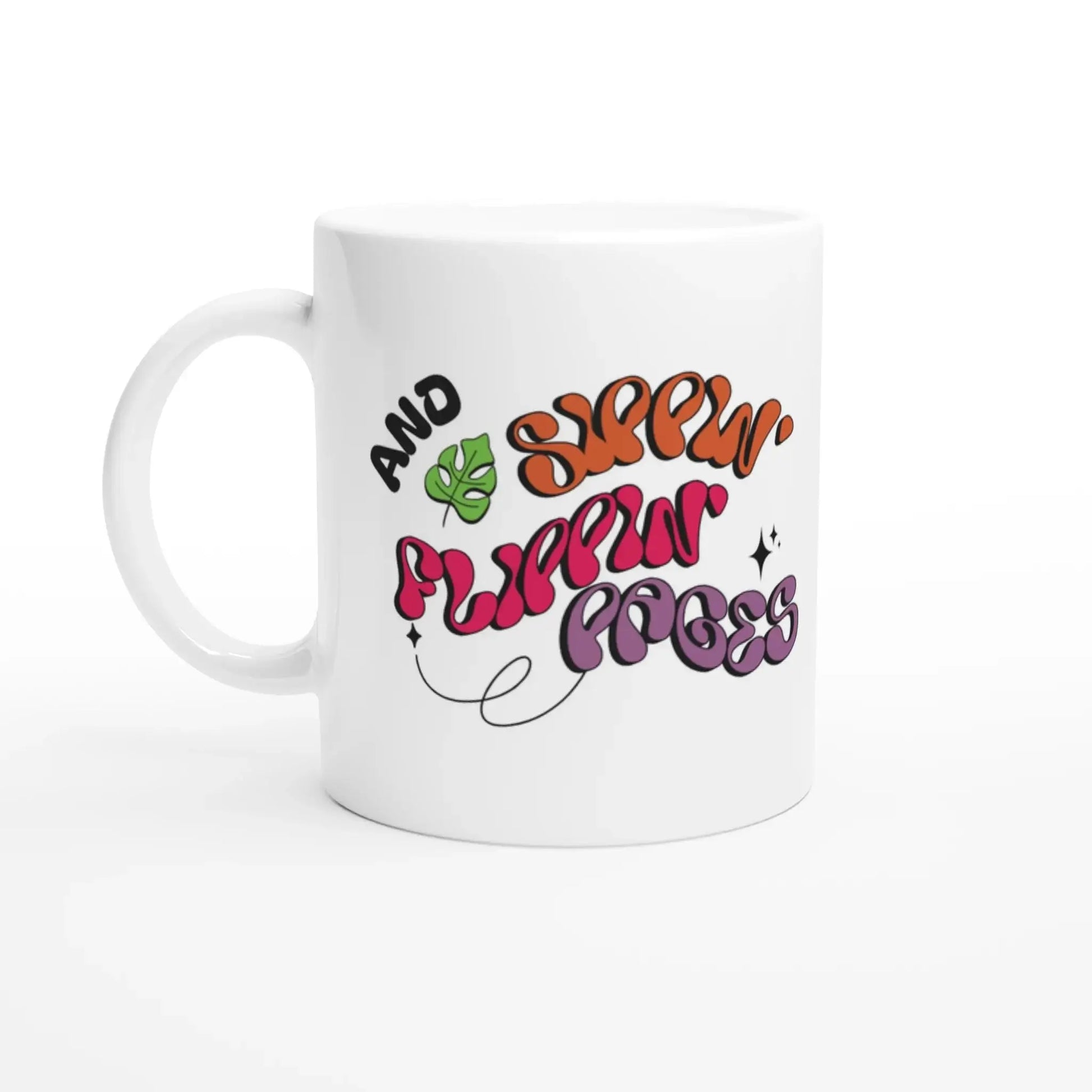 White 11oz Ceramic Mug - Mood In A Mug