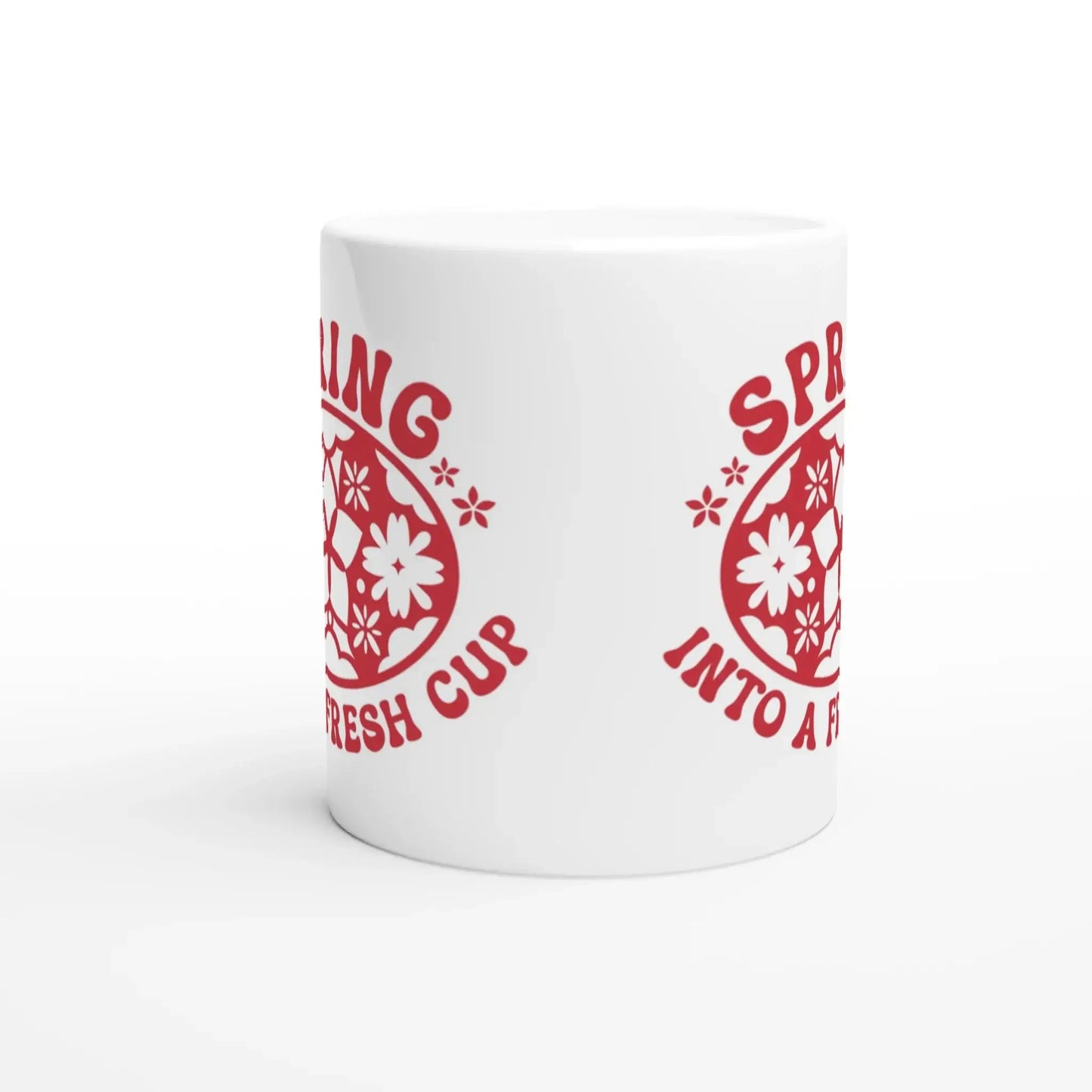White 11oz Ceramic Mug - Mood In A Mug