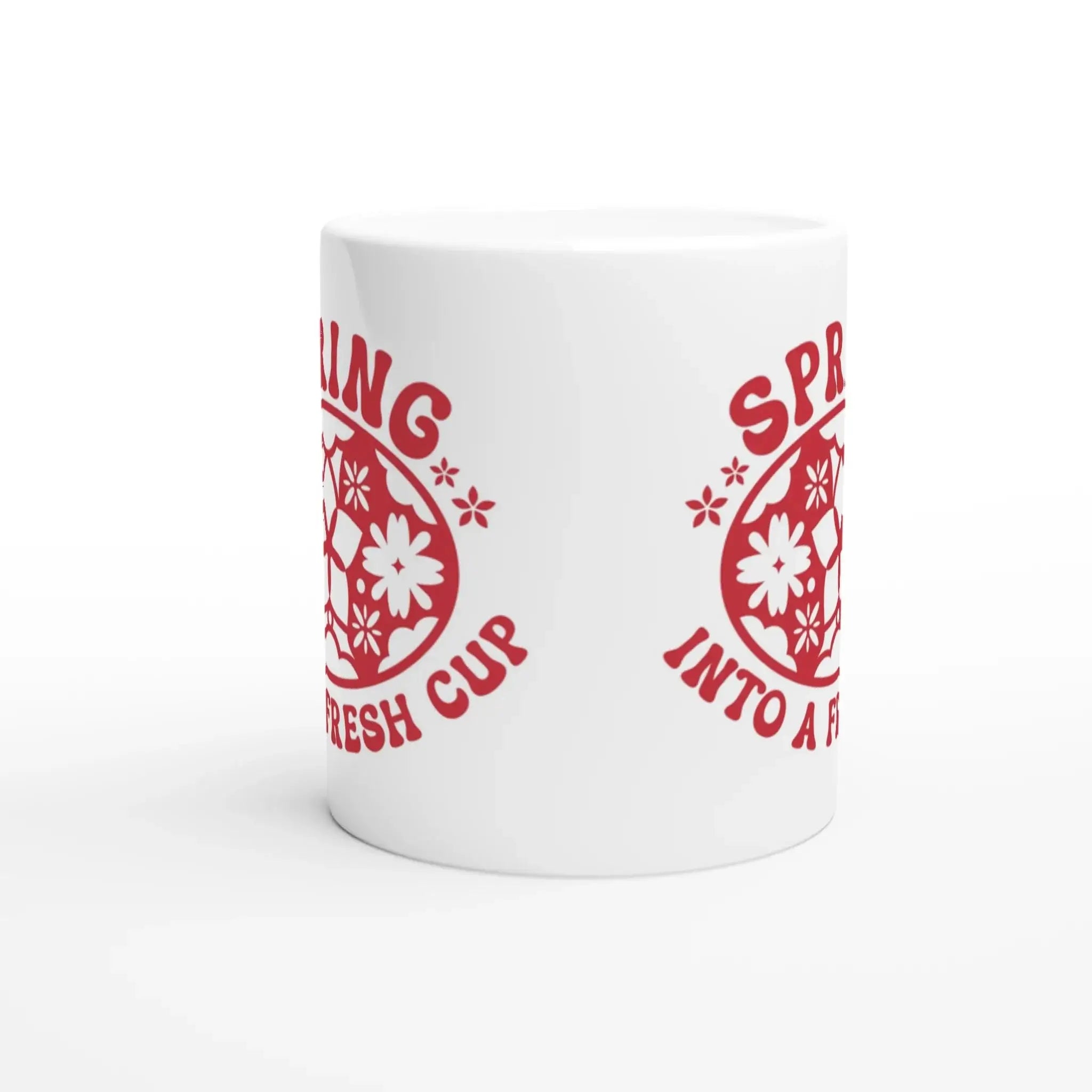 White 11oz Ceramic Mug - Mood In A Mug
