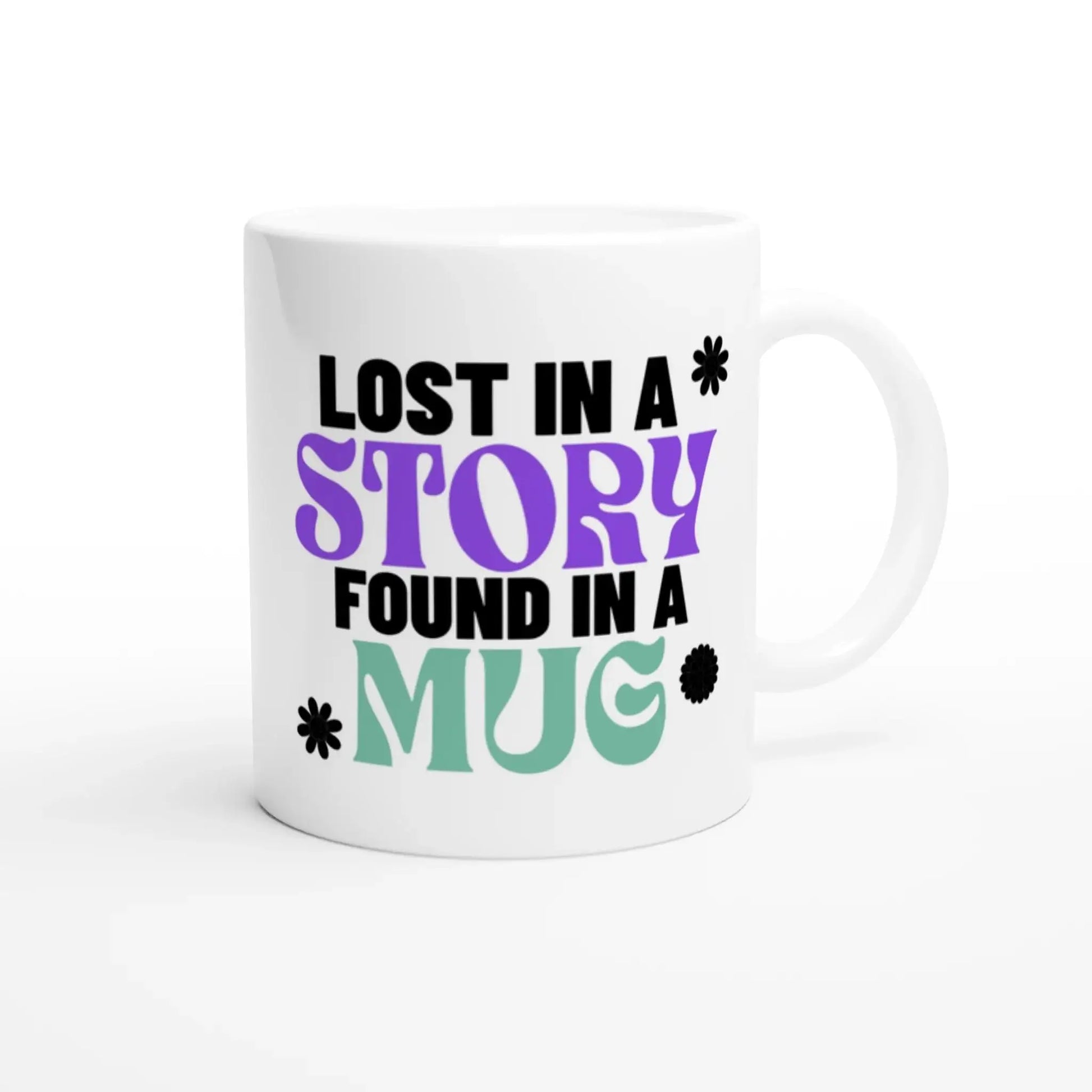 White 11oz Ceramic Mug - Mood In A Mug