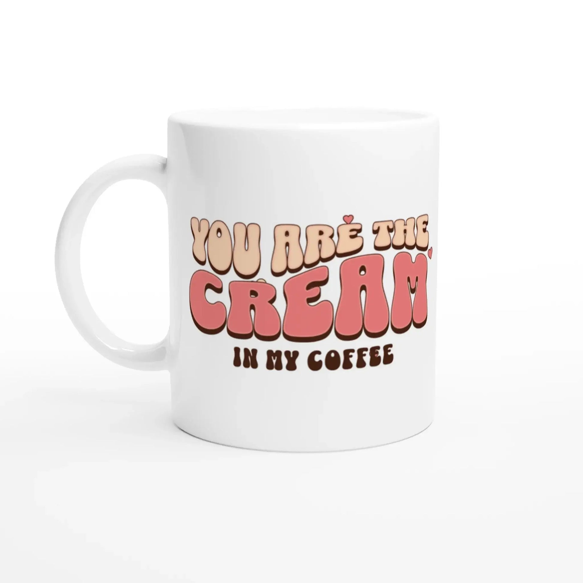 White 11oz Ceramic Mug - Mood In A Mug