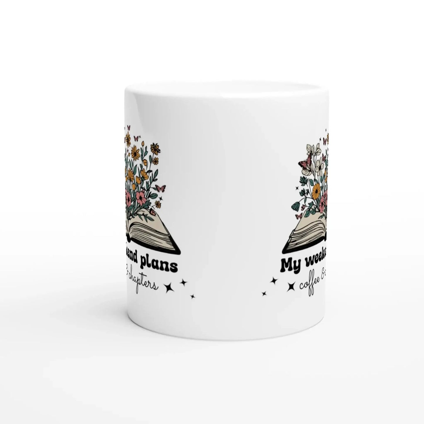 White 11oz Ceramic Mug - Mood In A Mug