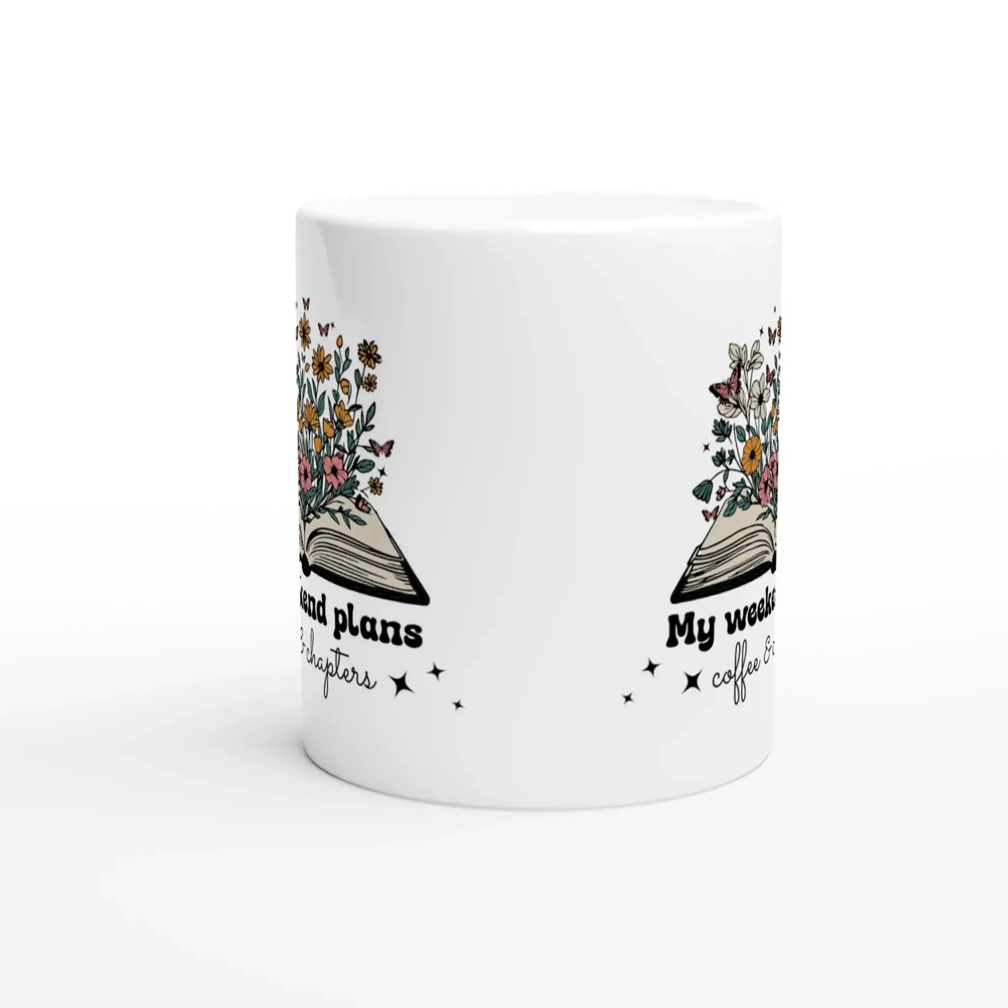 White 11oz Ceramic Mug - Mood In A Mug