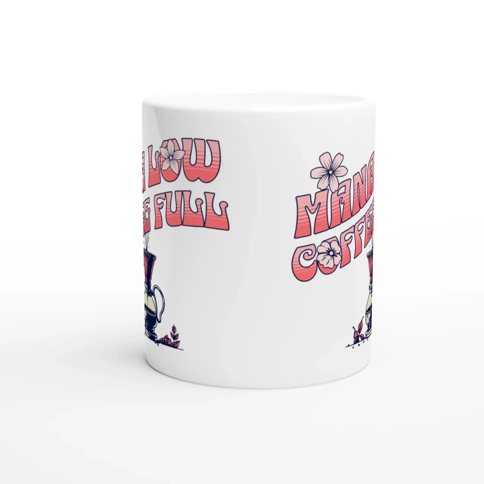 White 11oz Ceramic Mug - Mood In A Mug